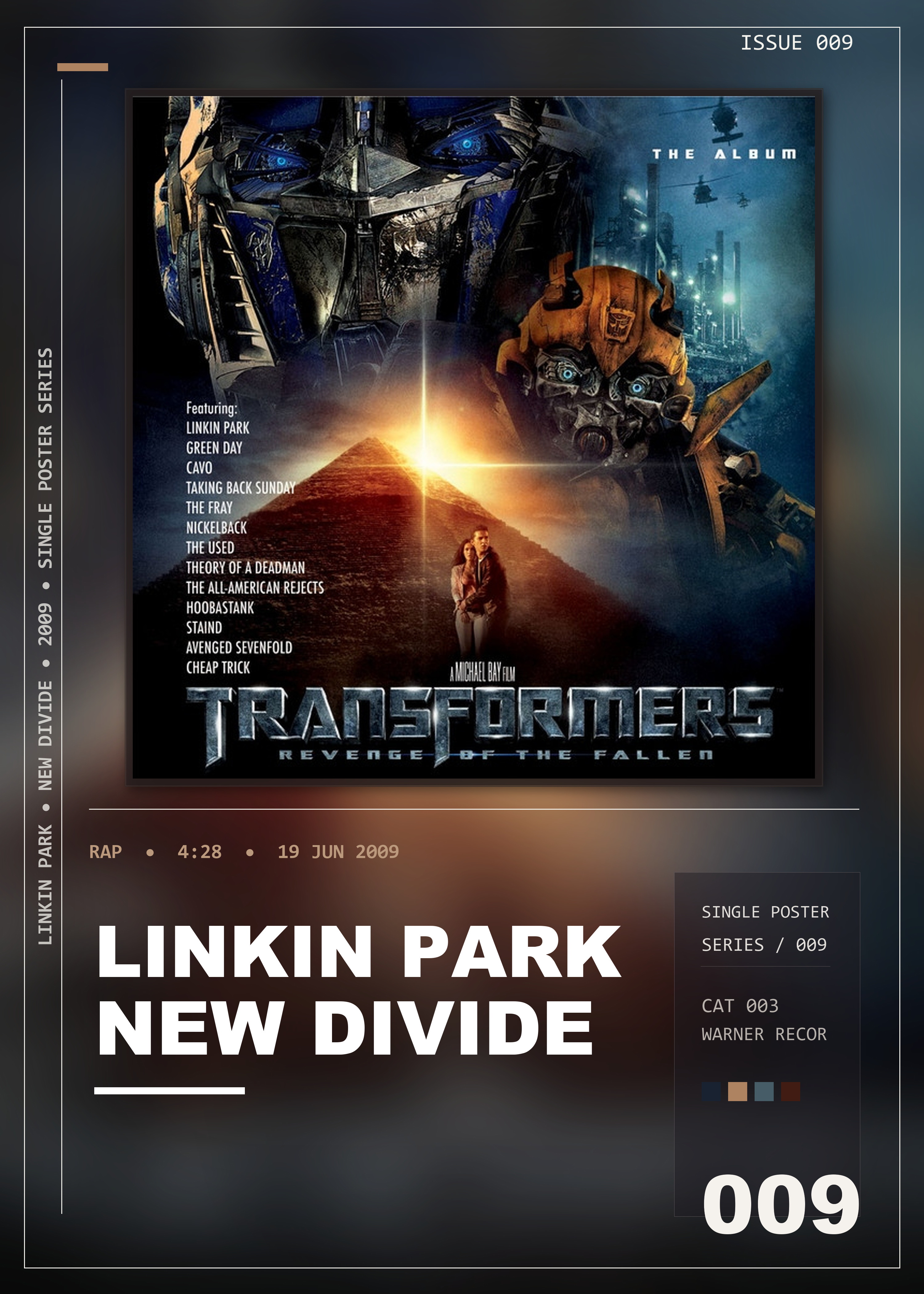 Music poster: Linkin Park - New Divide