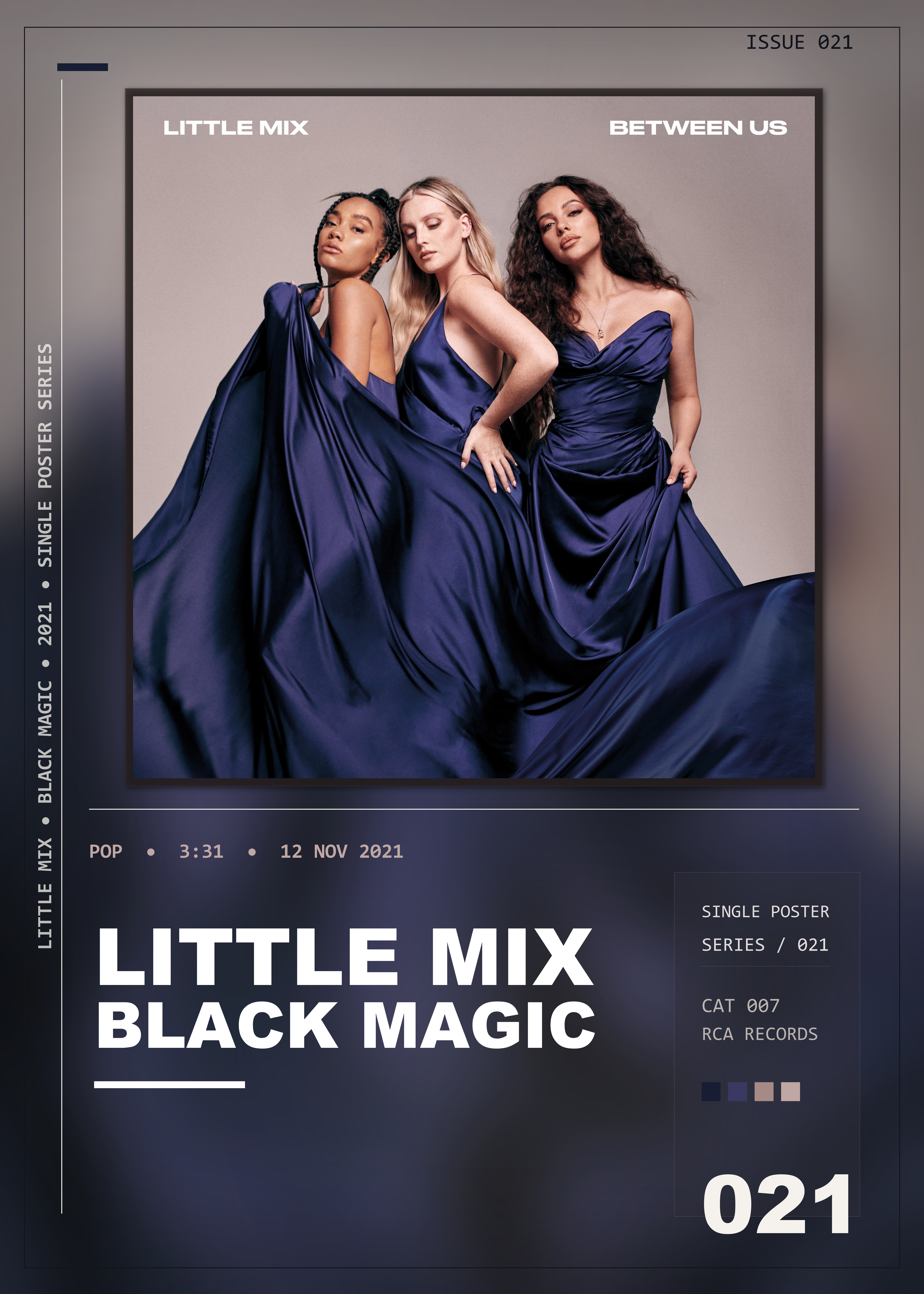 Music poster: Little Mix - Black Magic