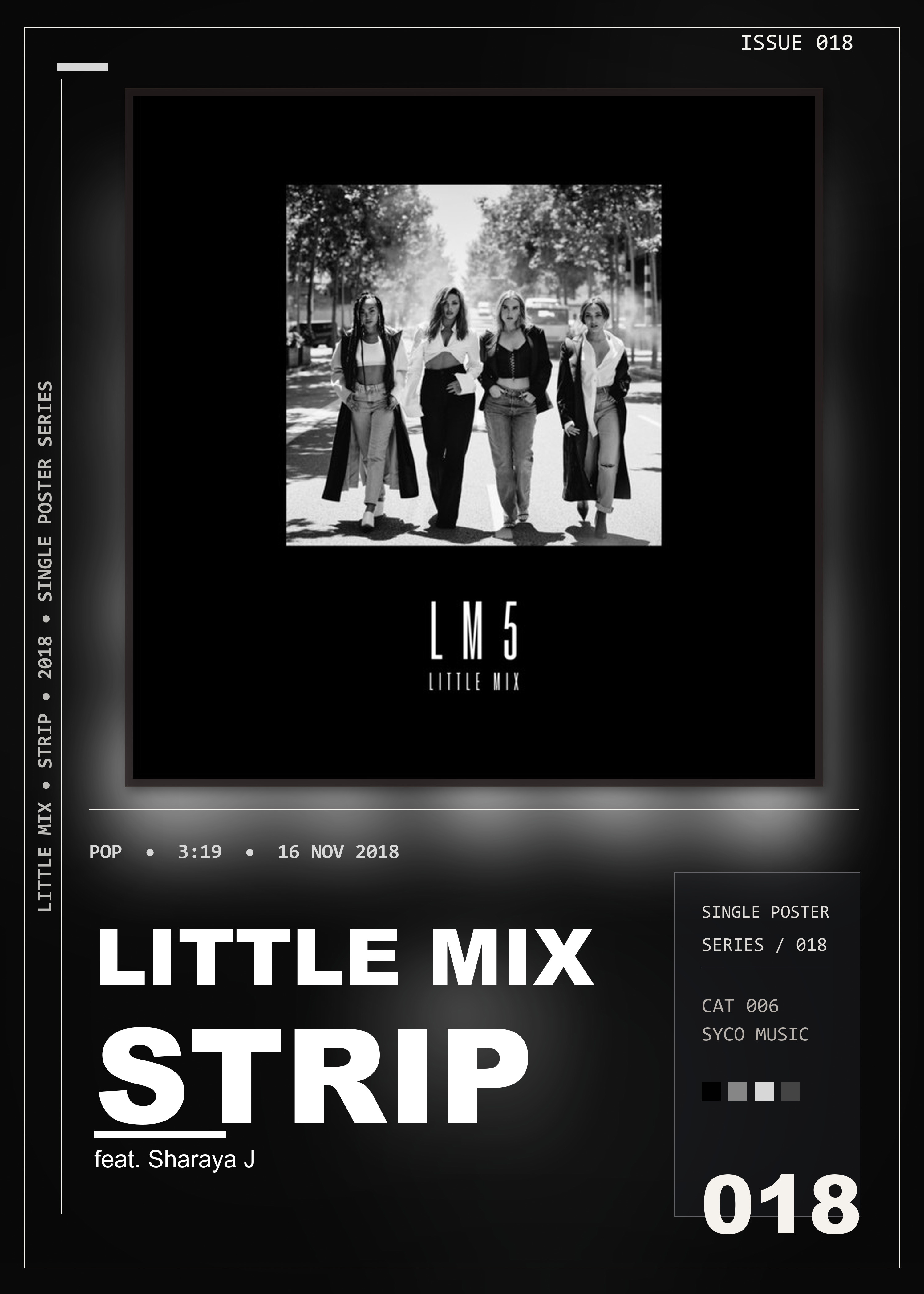 Music poster: Little Mix - Strip feat Sharaya J