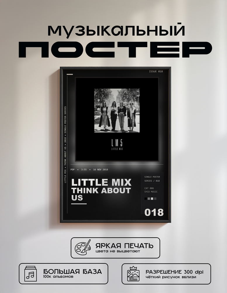 Music poster: Little Mix - Think About Us
