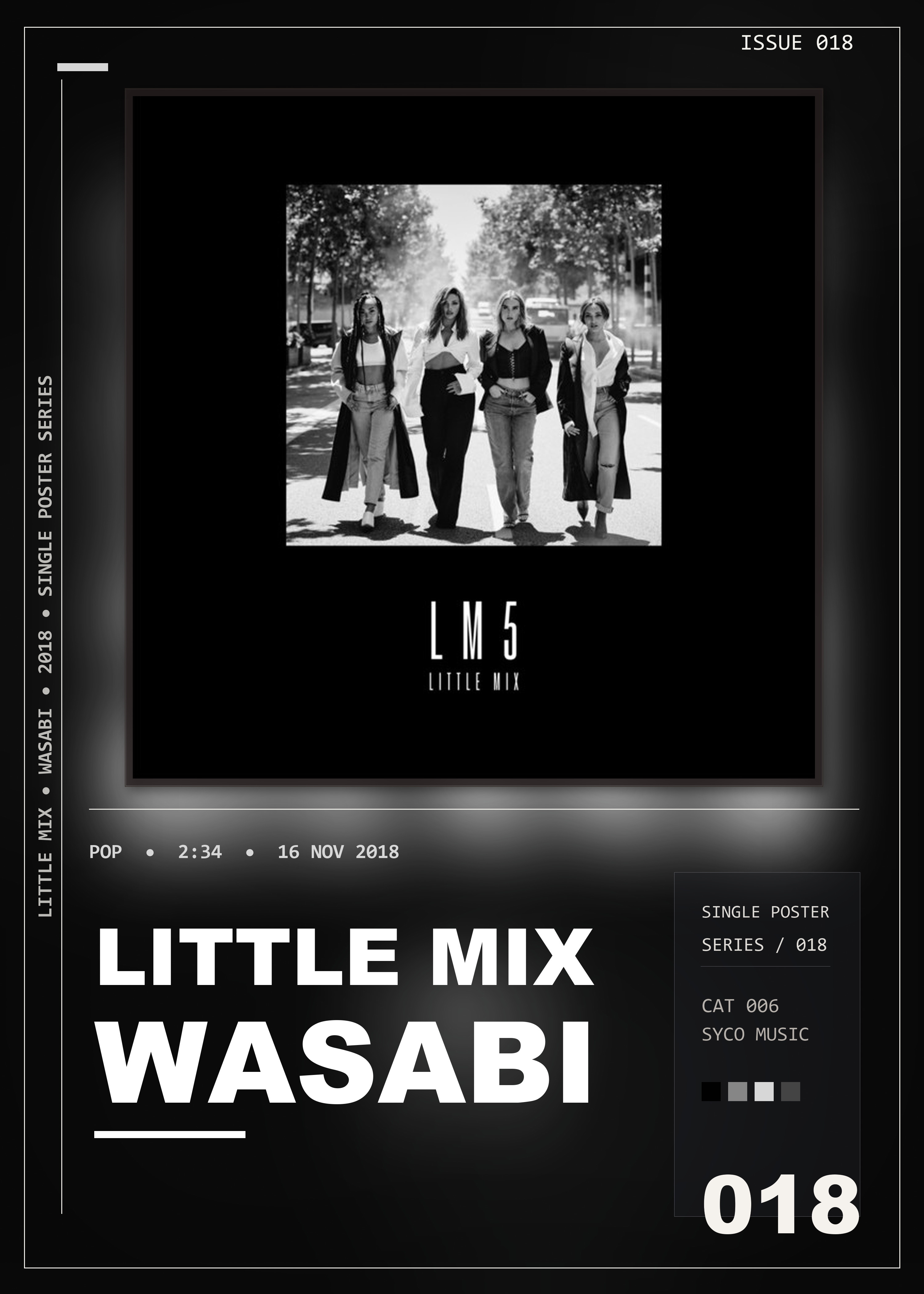 Music poster: Little Mix - Wasabi