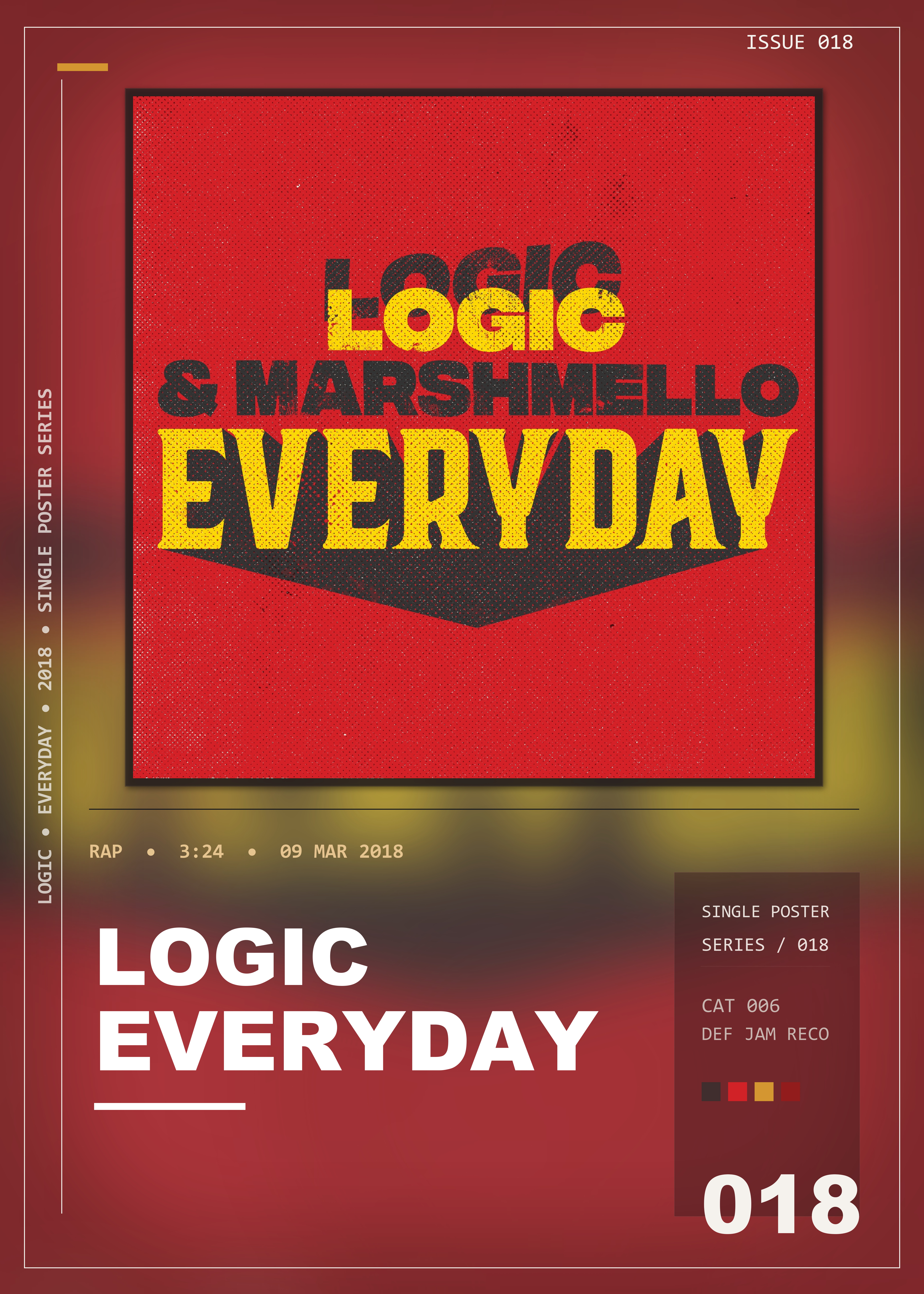 Music poster: Logic - Everyday