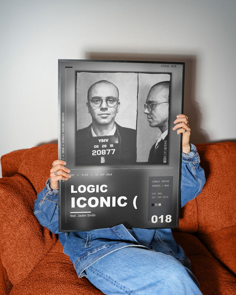 Music poster: Logic - ICONIC ft Jaden Smith
