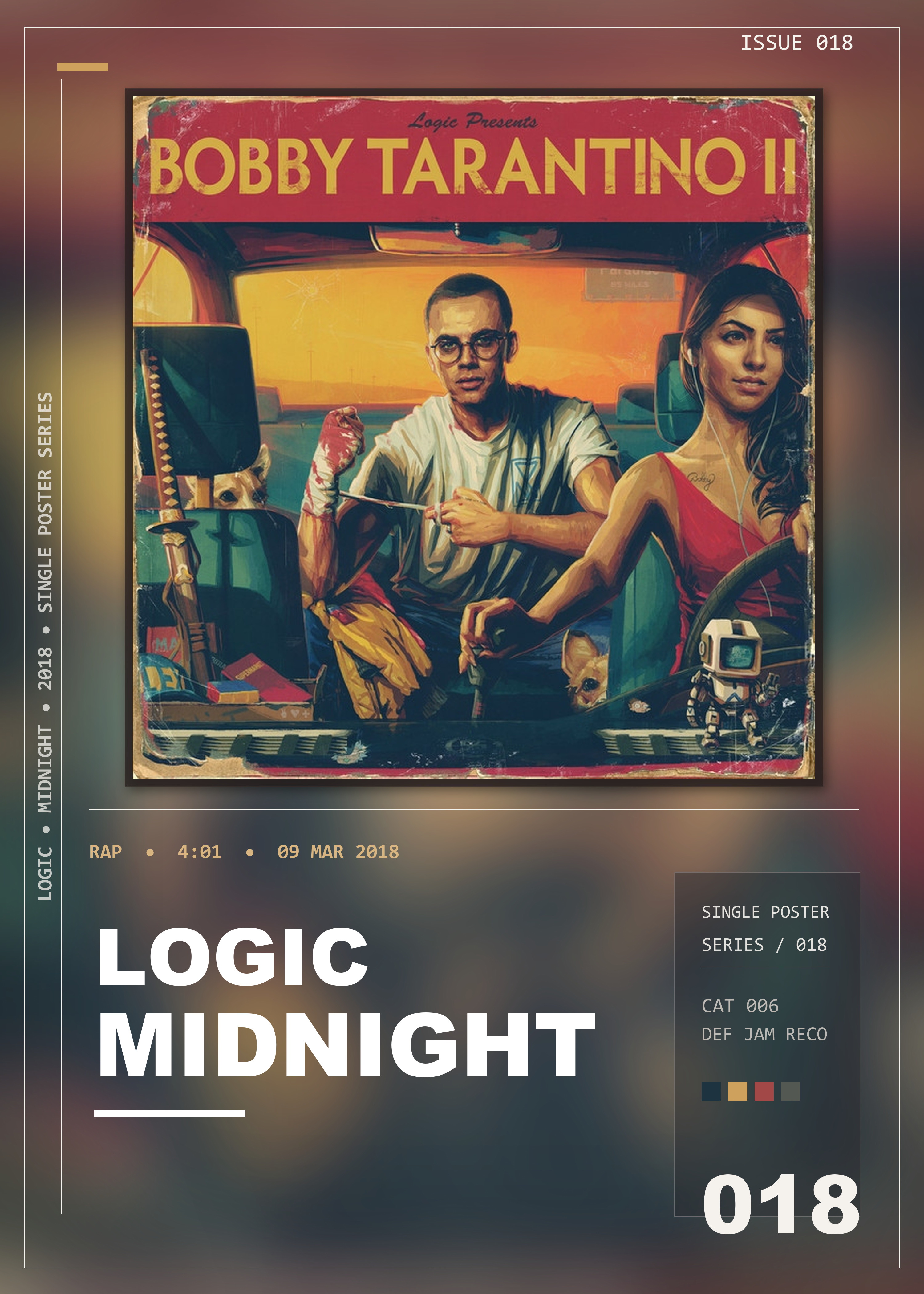 Music poster: Logic - Midnight