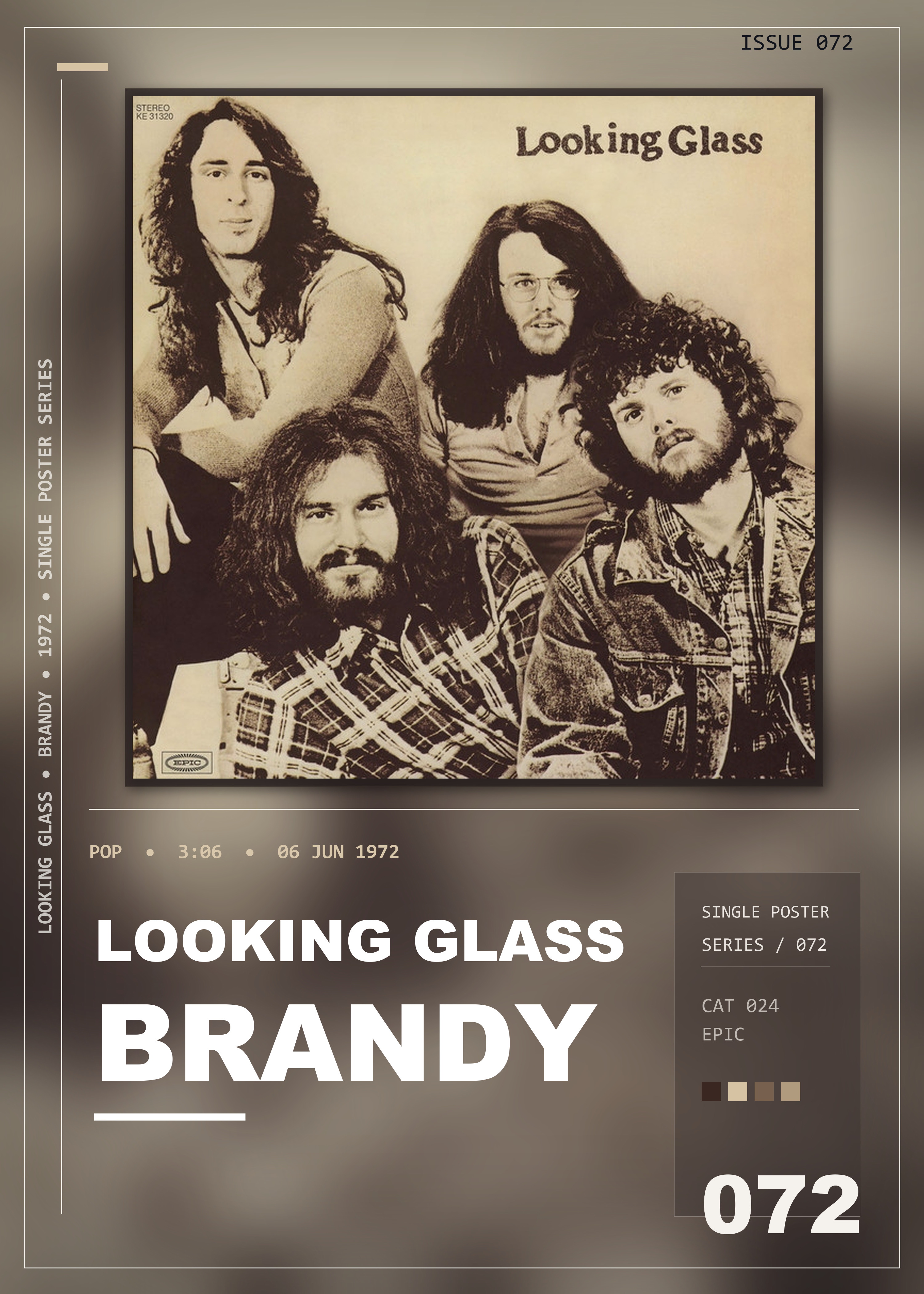 Music poster: Looking Glass - Brandy Youre a Fine Girl