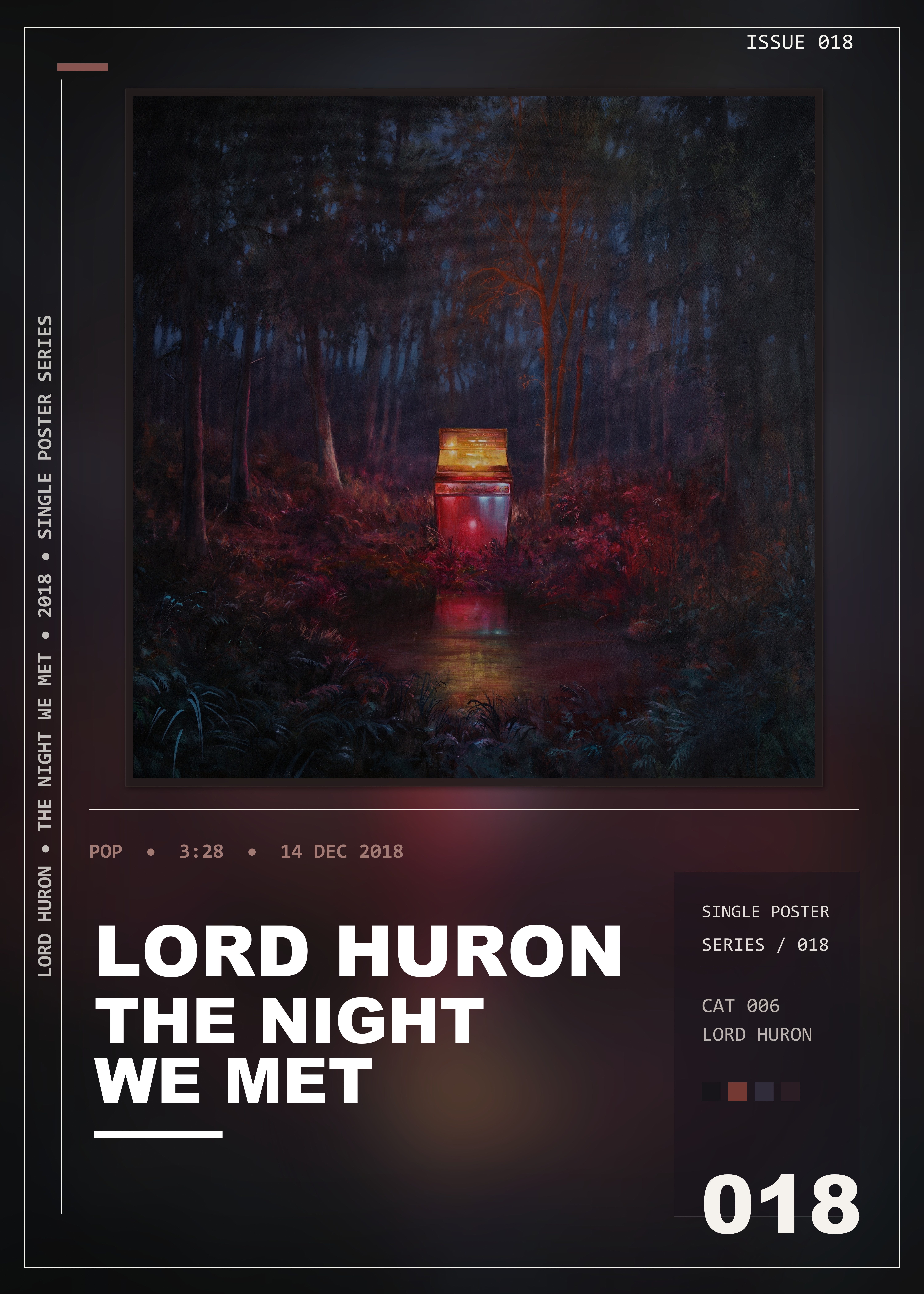 Music poster: Lord Huron - The Night We Met