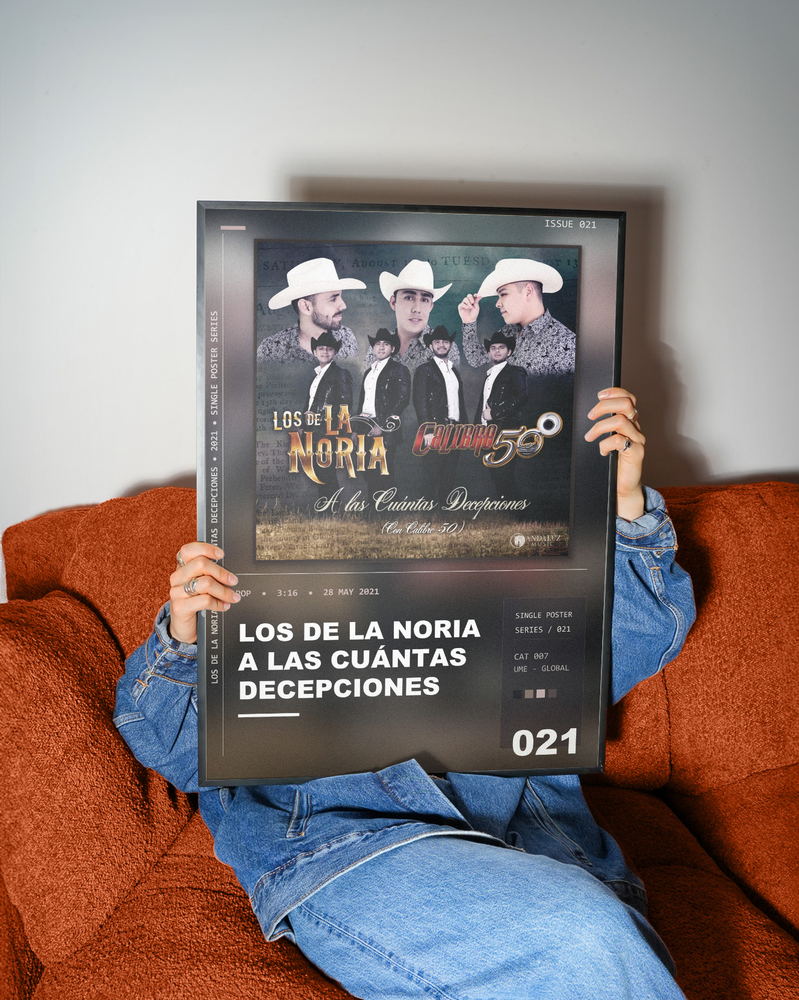 Music poster: Los De La Noria - A Las Cuántas Decepciones