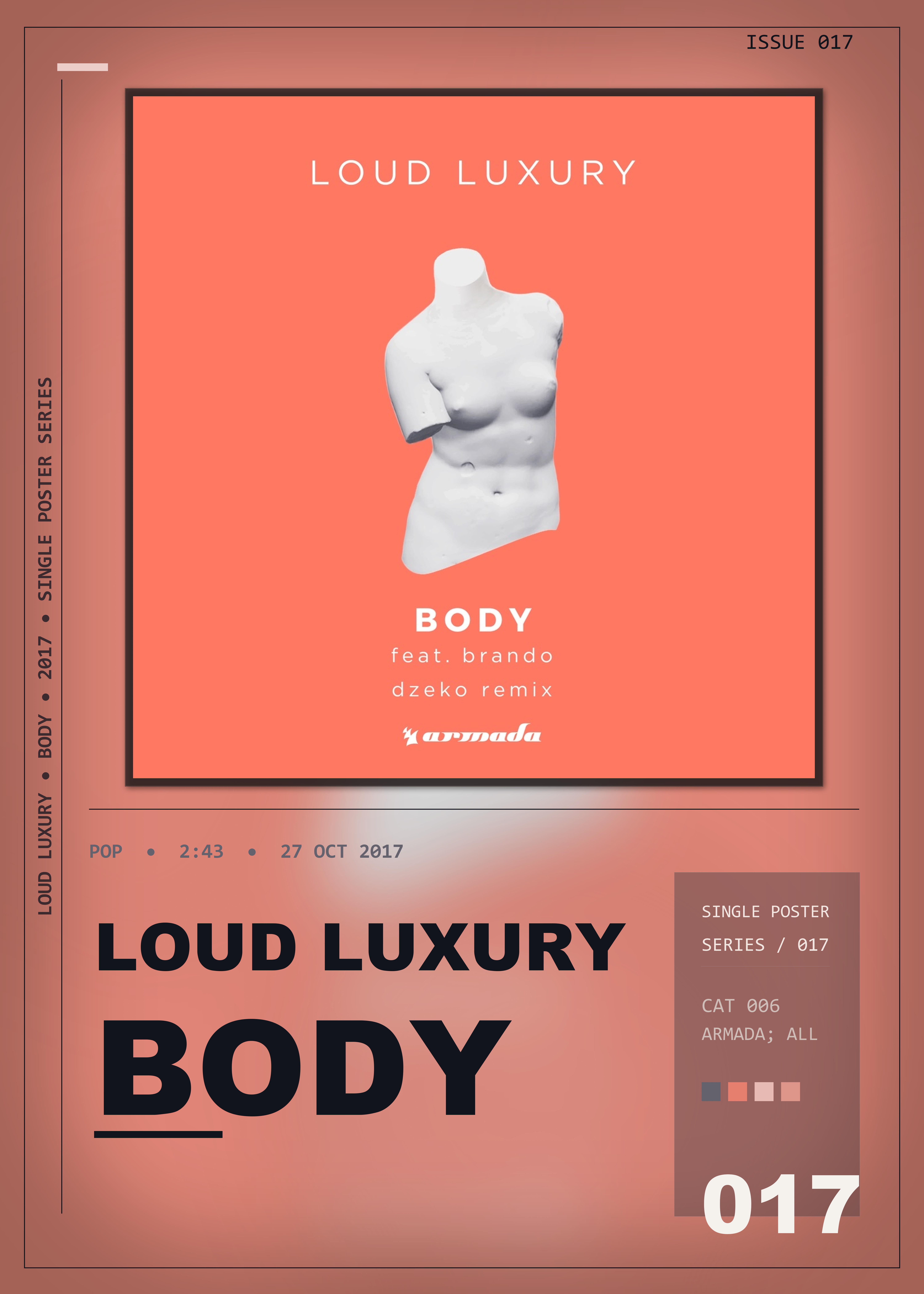Music poster: Loud Luxury - Body
