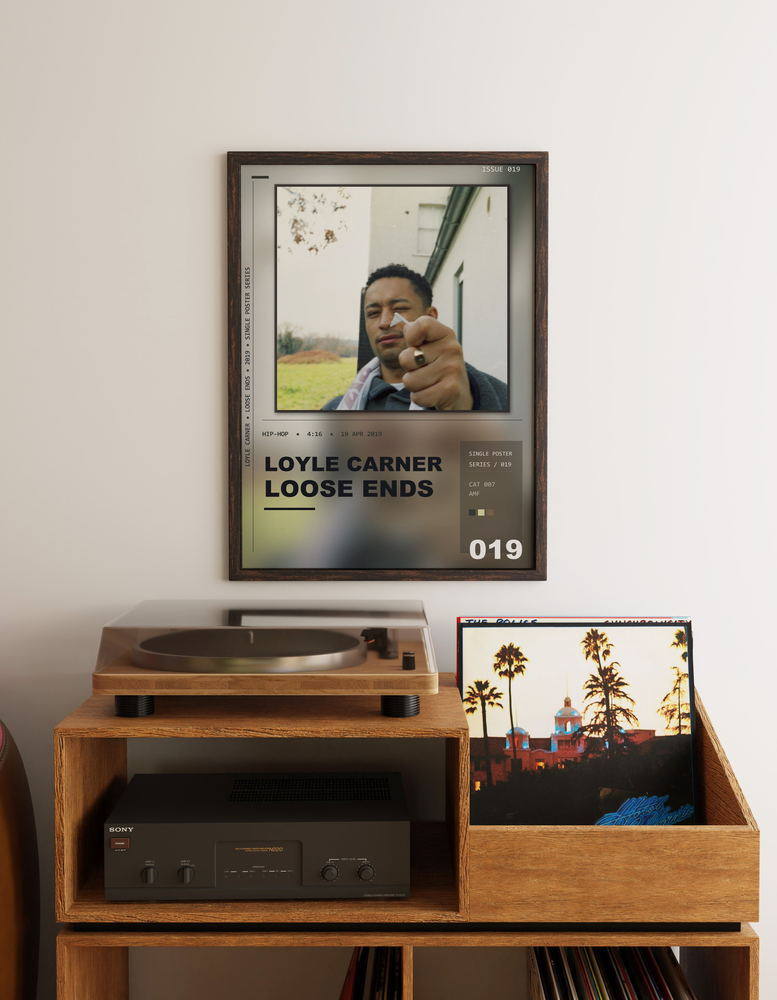 Music poster: Loyle Carner - Loose Ends