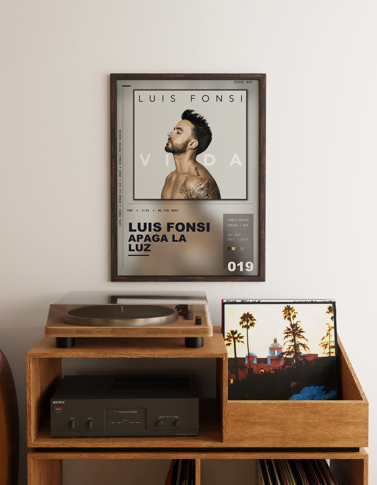 Music poster: Luis Fonsi - Apaga La Luz