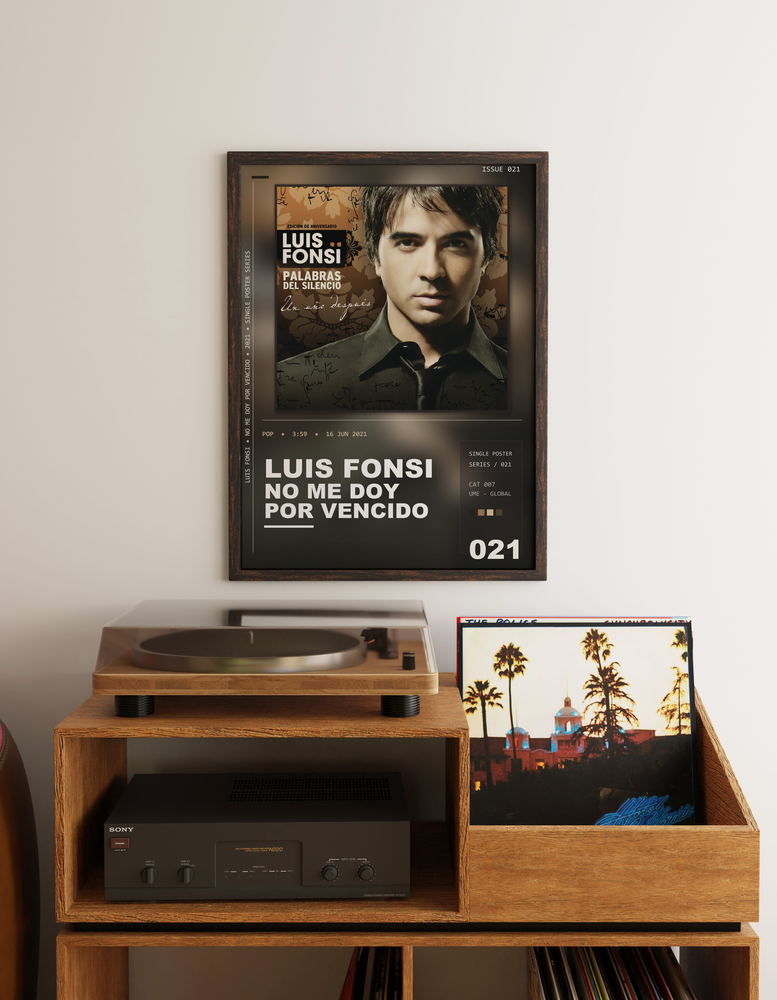 Music poster: Luis Fonsi - No Me Doy Por Vencido