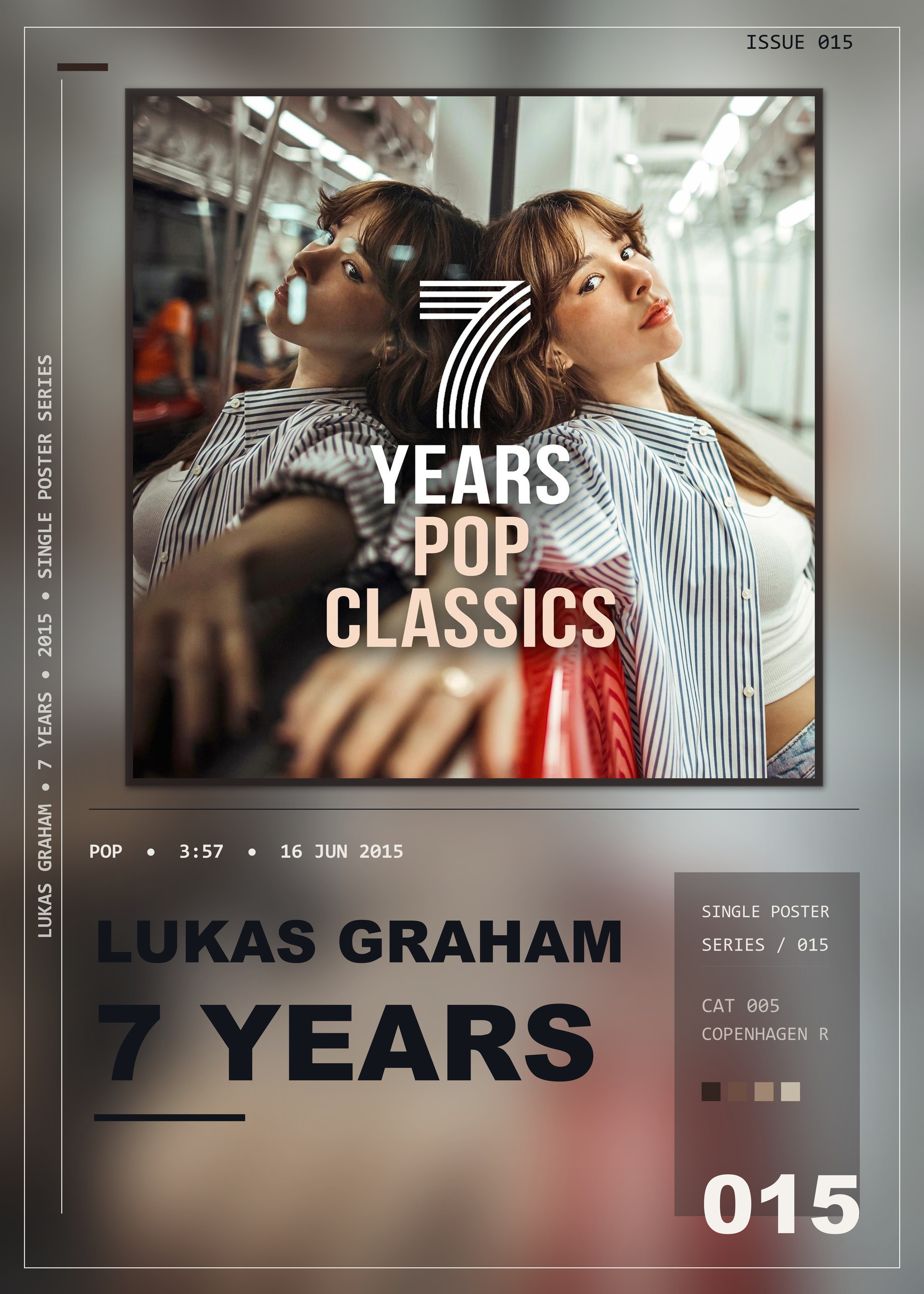 Music poster: Lukas Graham - 7 Years