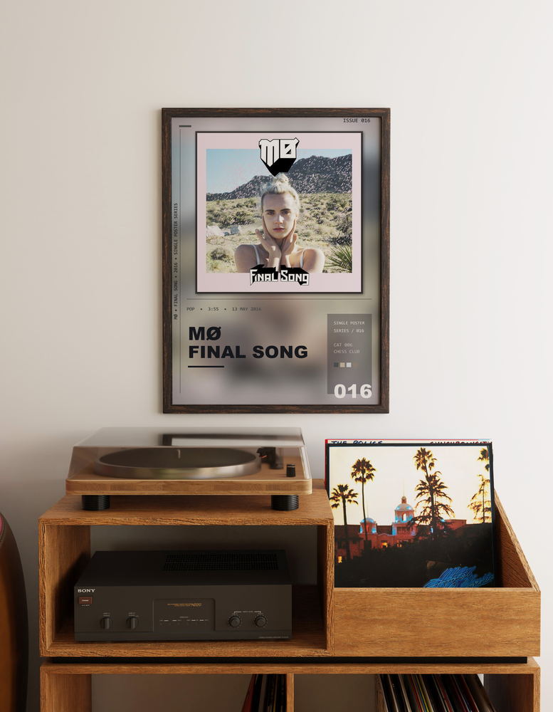 Music poster: MØ - Final Song