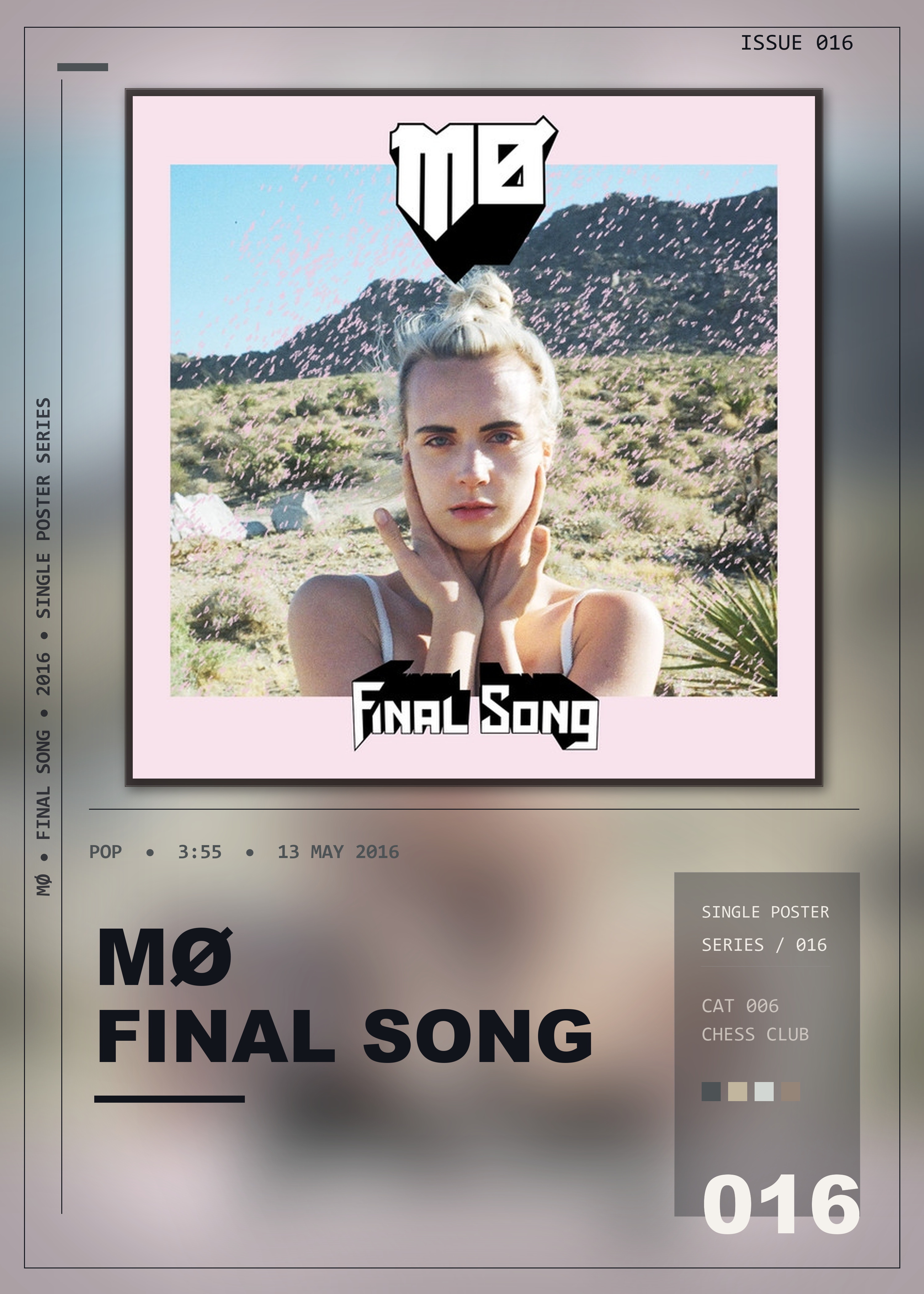Music poster: MØ - Final Song