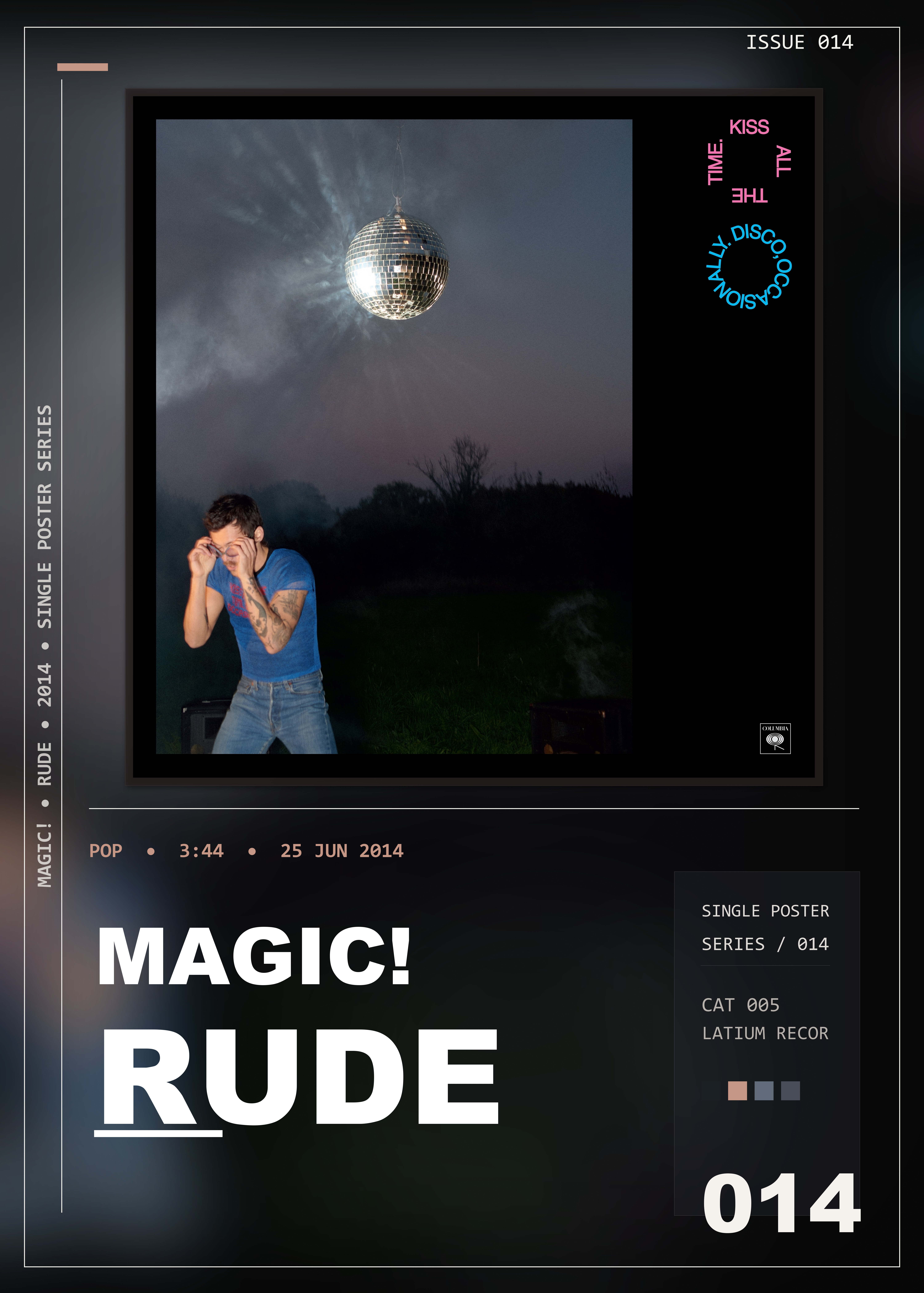 Music poster: MAGIC - Rude