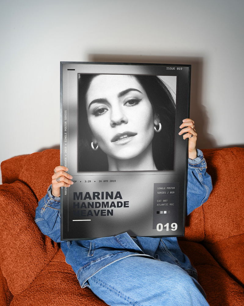 Music poster: MARINA - Handmade Heaven