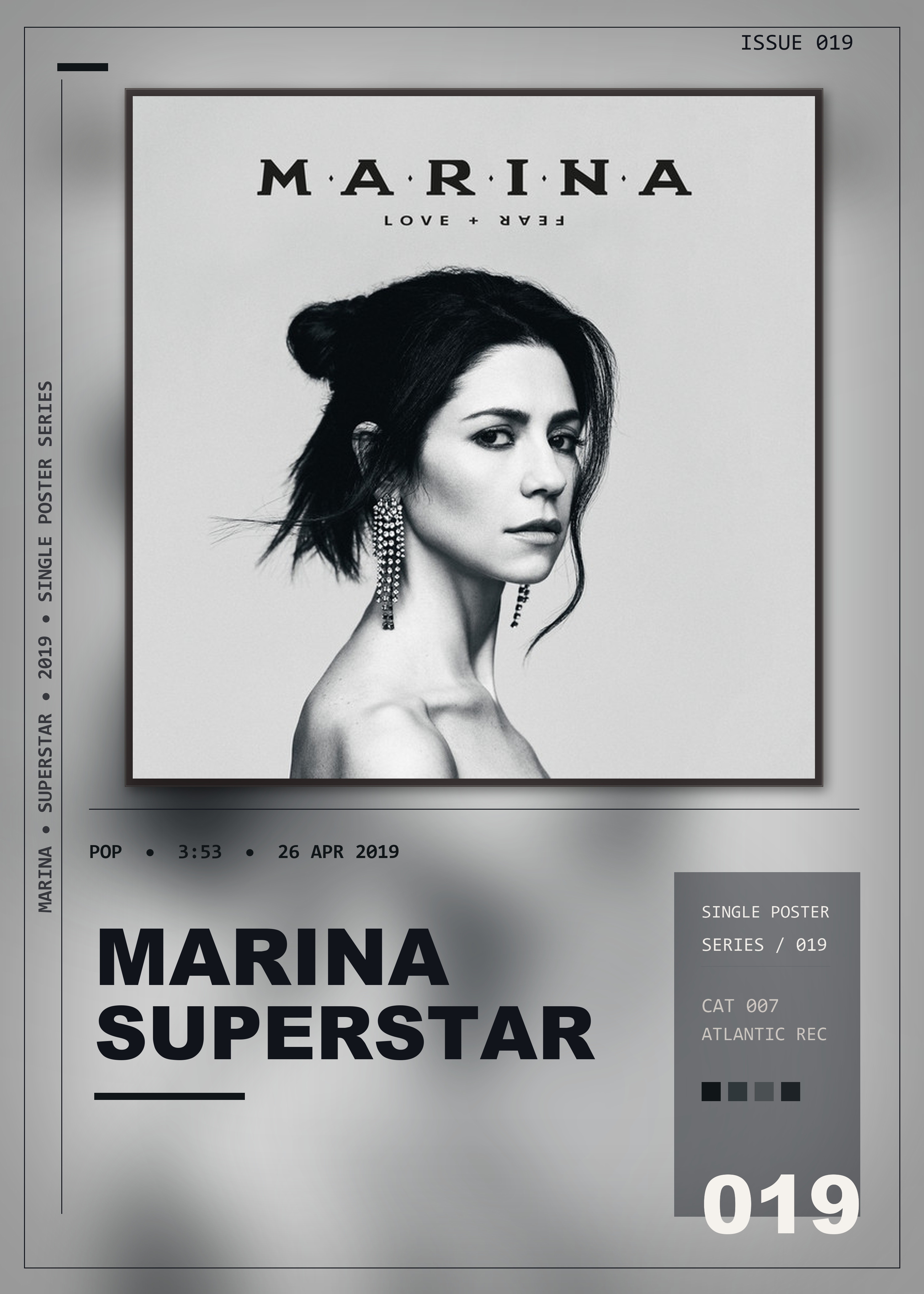 Music poster: MARINA - Superstar