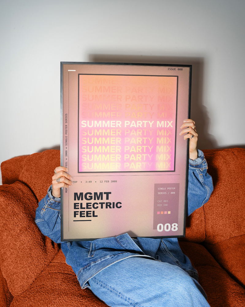 Music poster: MGMT - Electric Feel