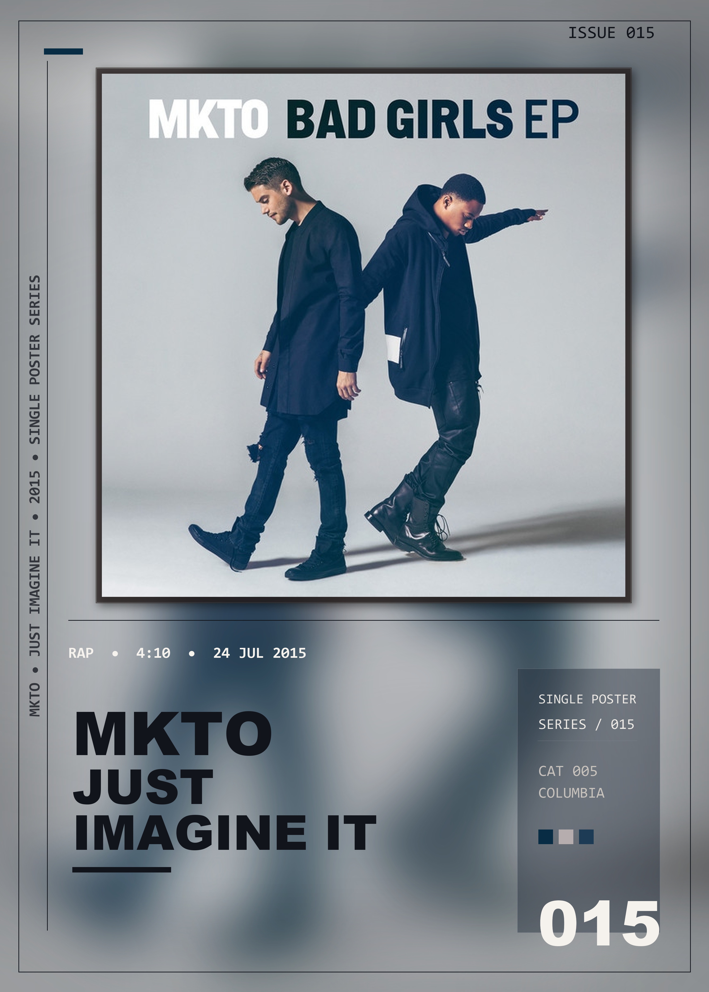 Music poster: MKTO - Just Imagine It