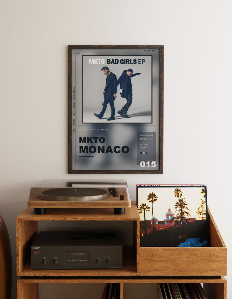 Music poster: MKTO - Monaco