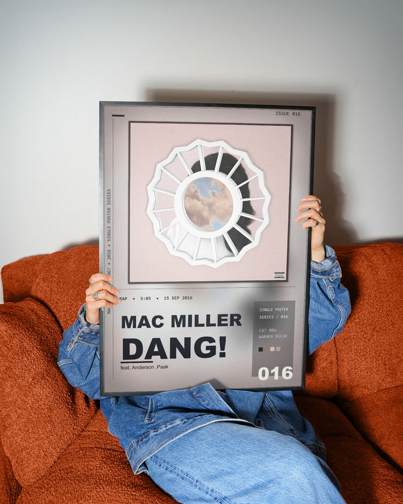 Music poster: Mac Miller - Dang feat Anderson Paak