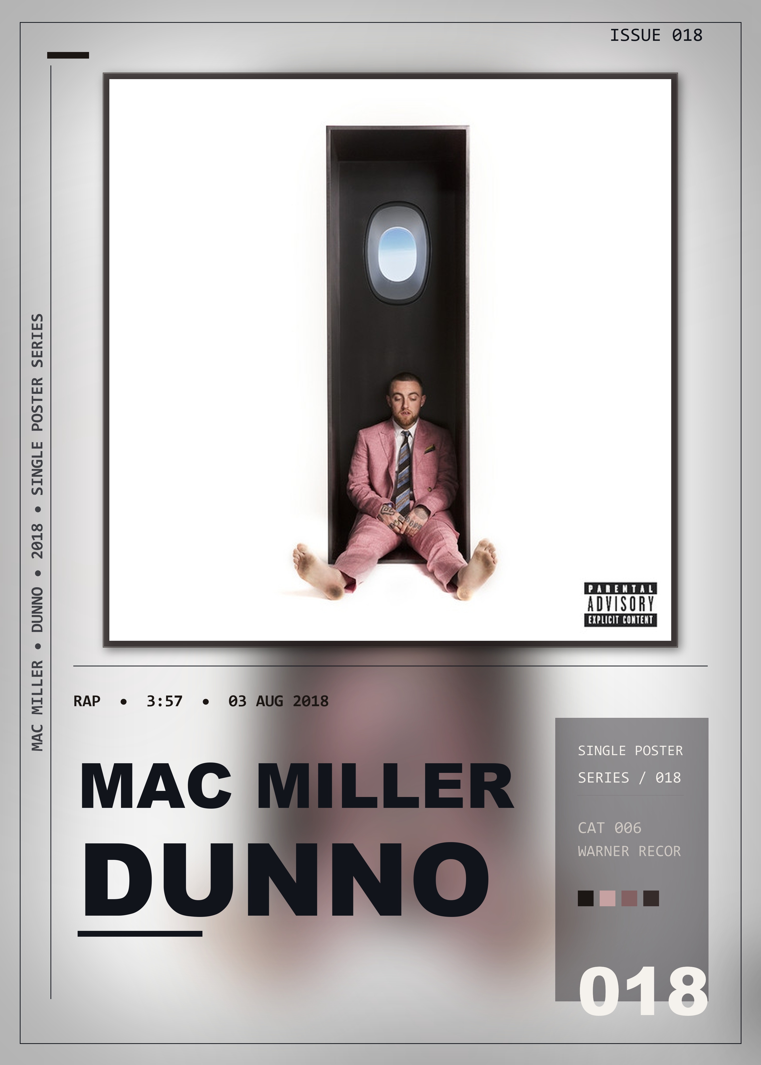 Music poster: Mac Miller - Dunno