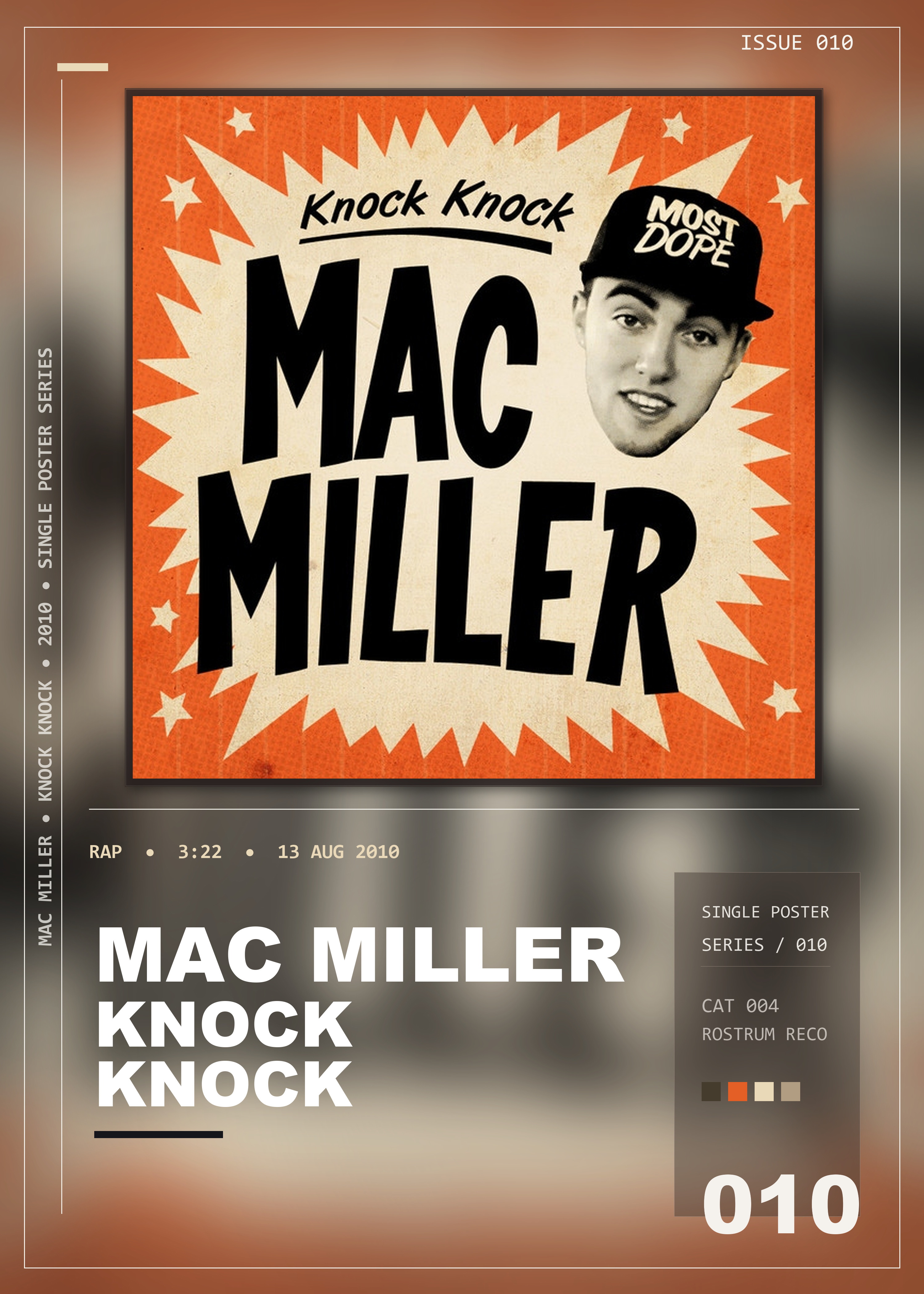 Music poster: Mac Miller - Knock Knock