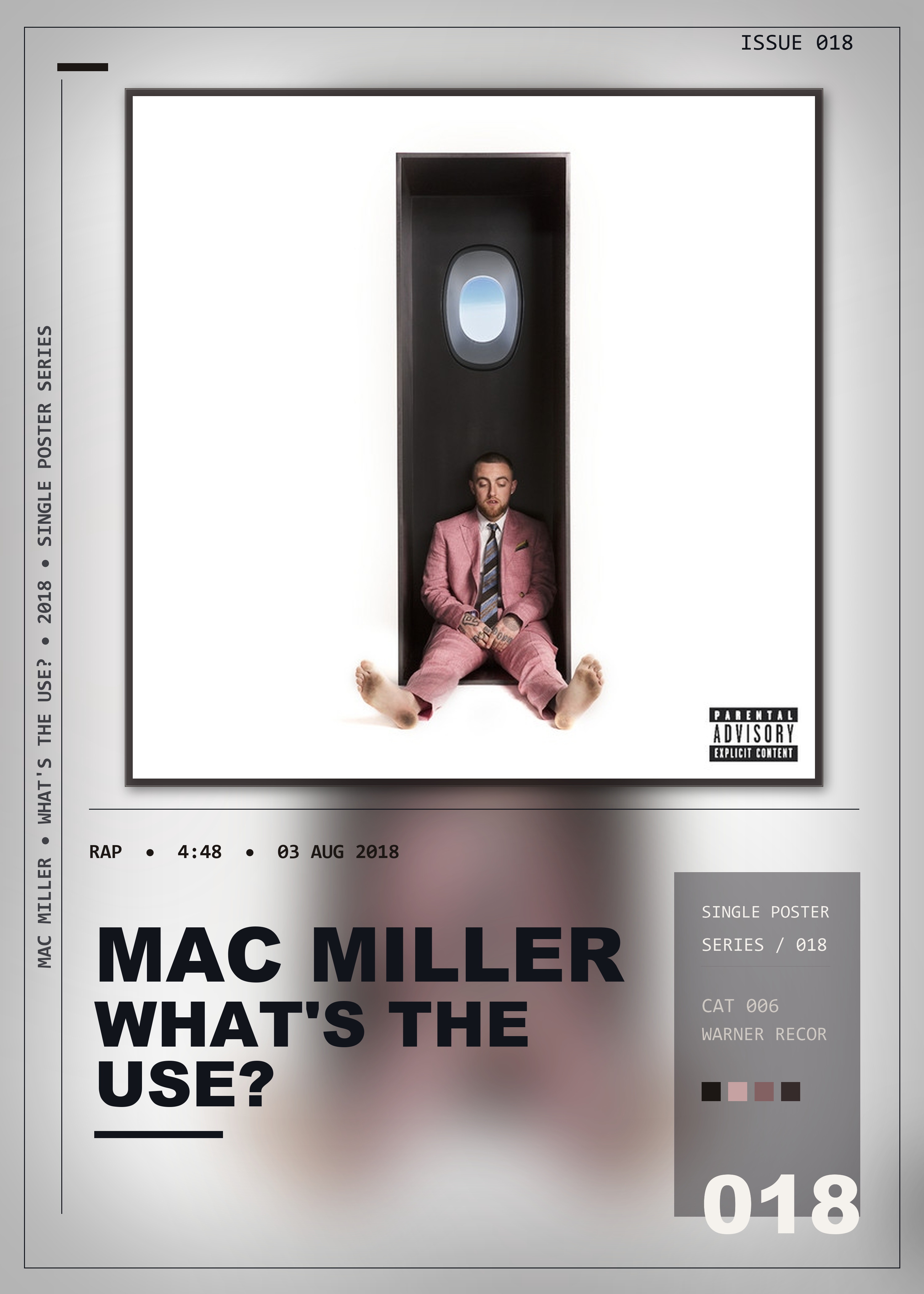 Music poster: Mac Miller - Whats the Use
