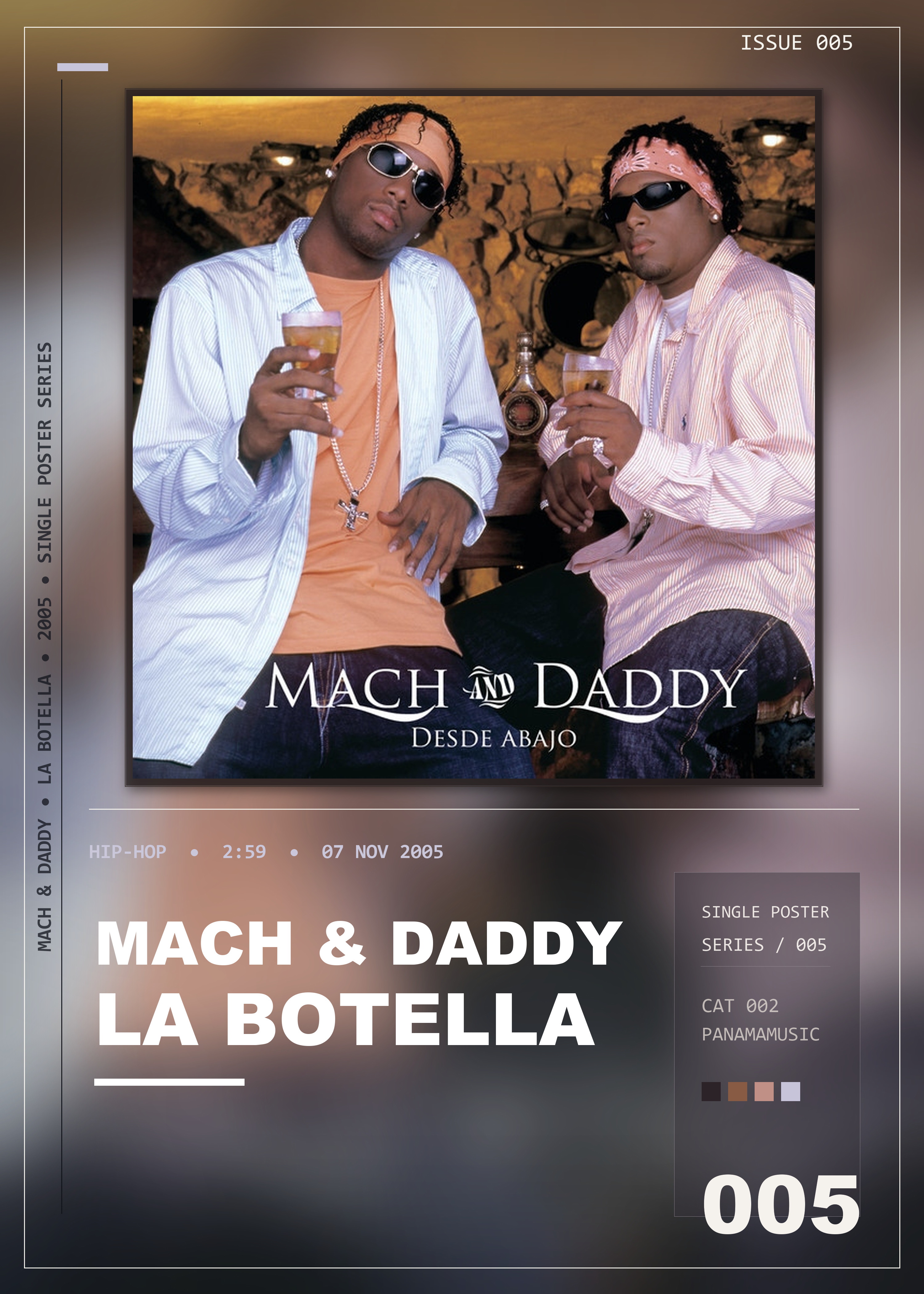 Music poster: Mach Daddy - La Botella