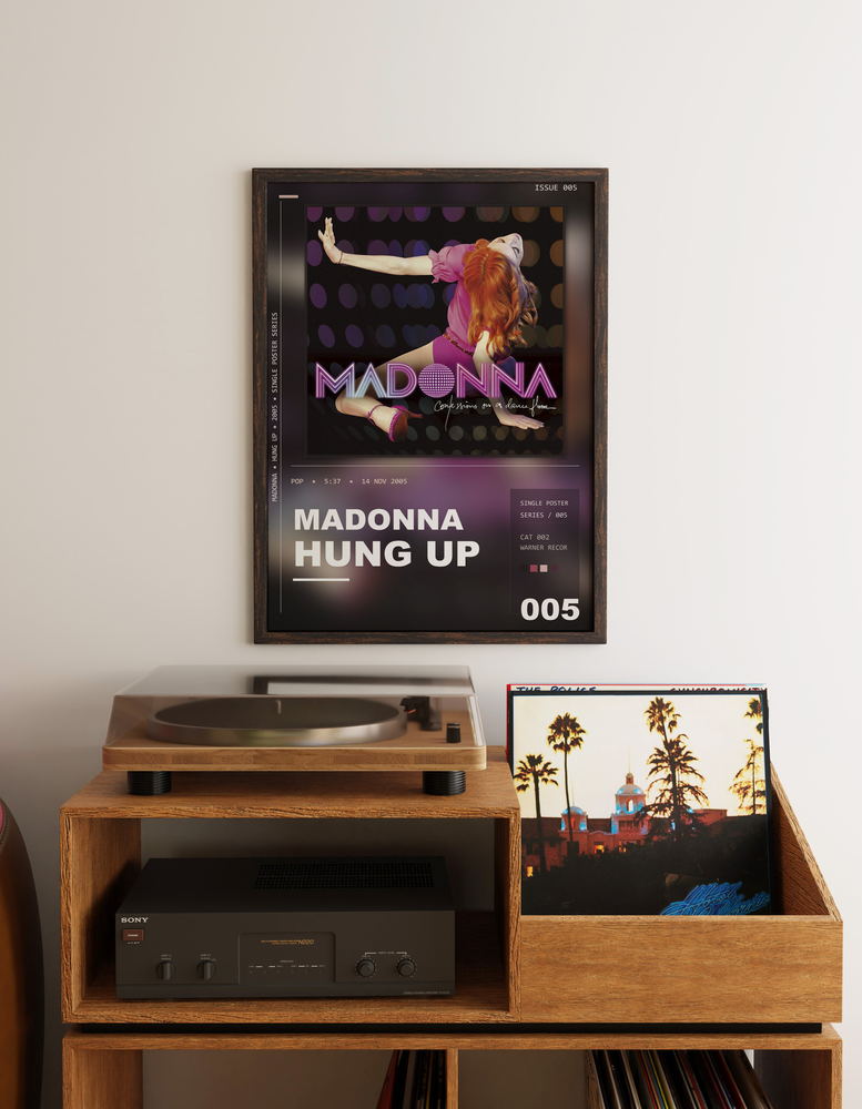 Music poster: Madonna - Hung Up