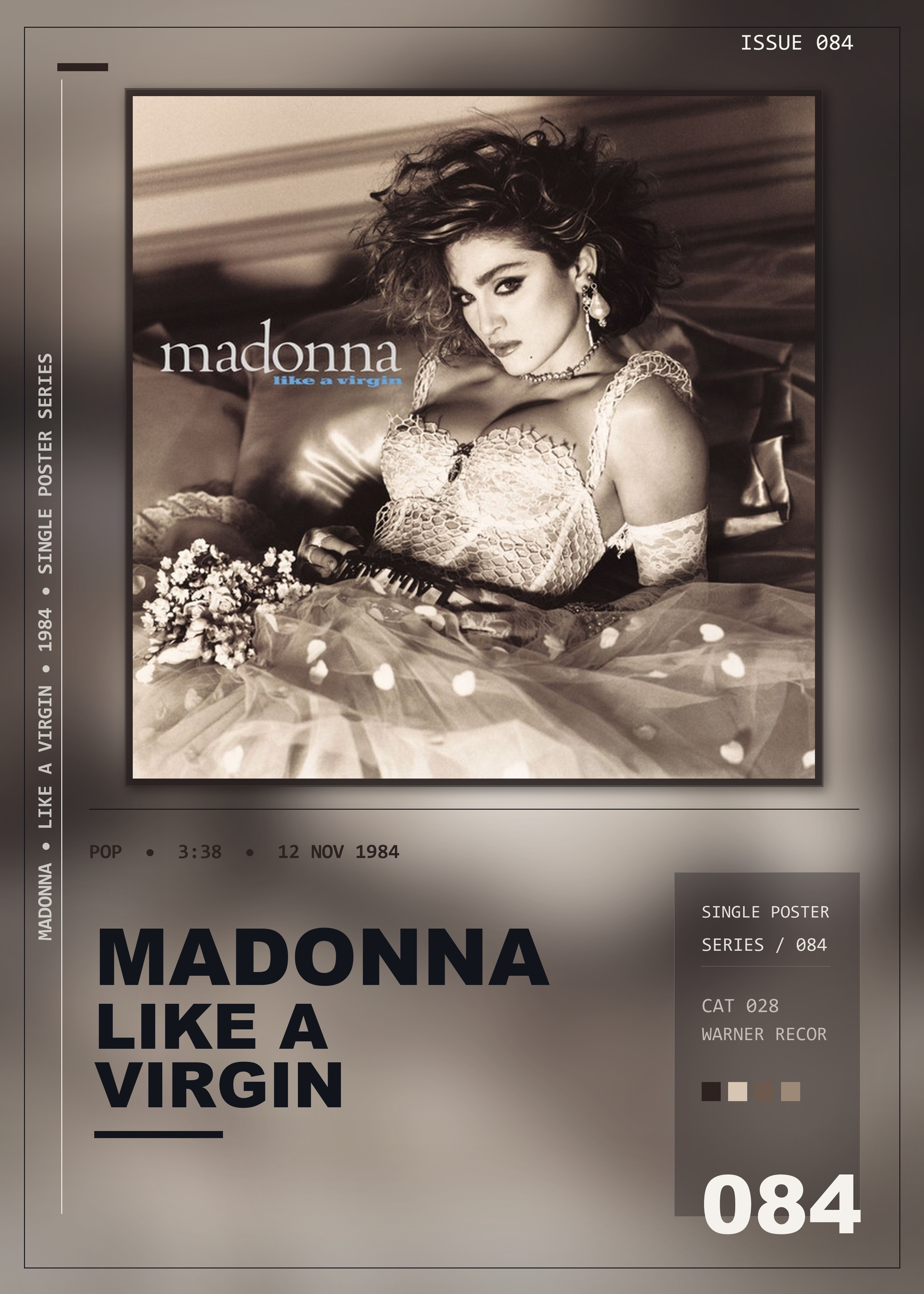 Music poster: Madonna - Like a Virgin