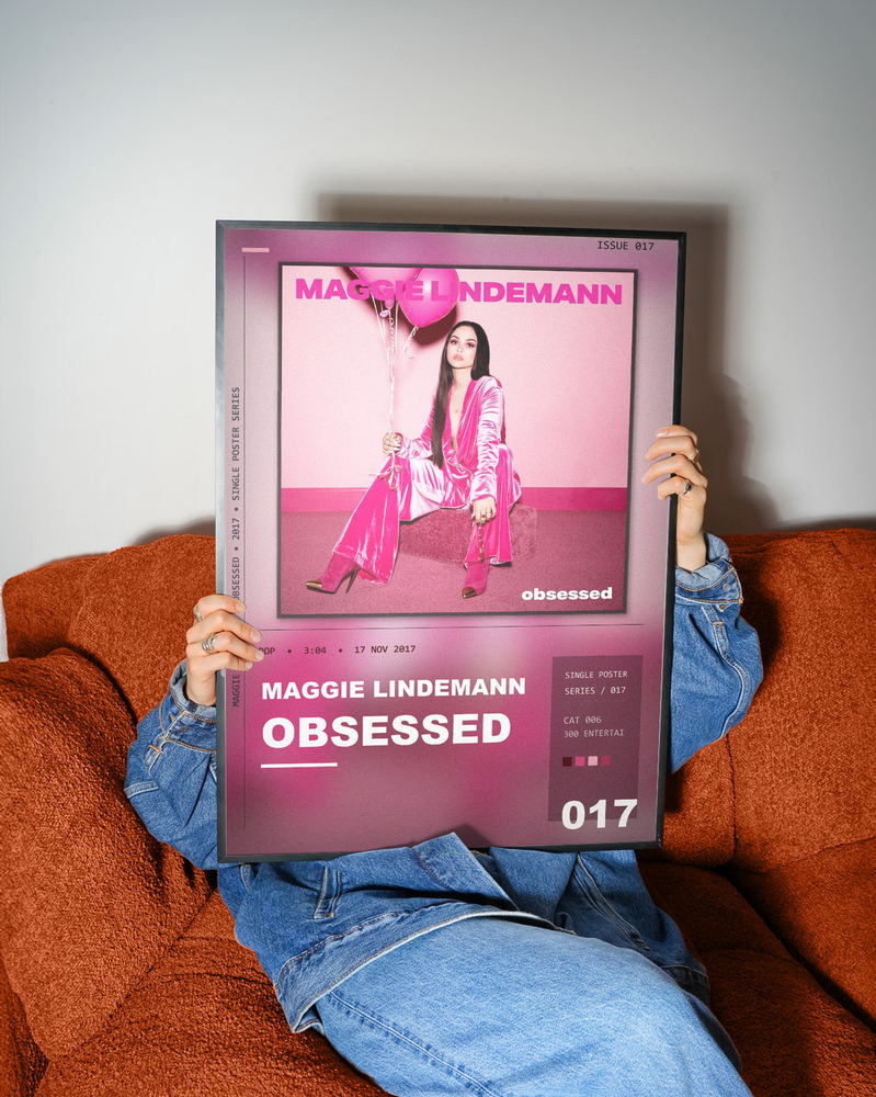 Music poster: Maggie Lindemann - Obsessed
