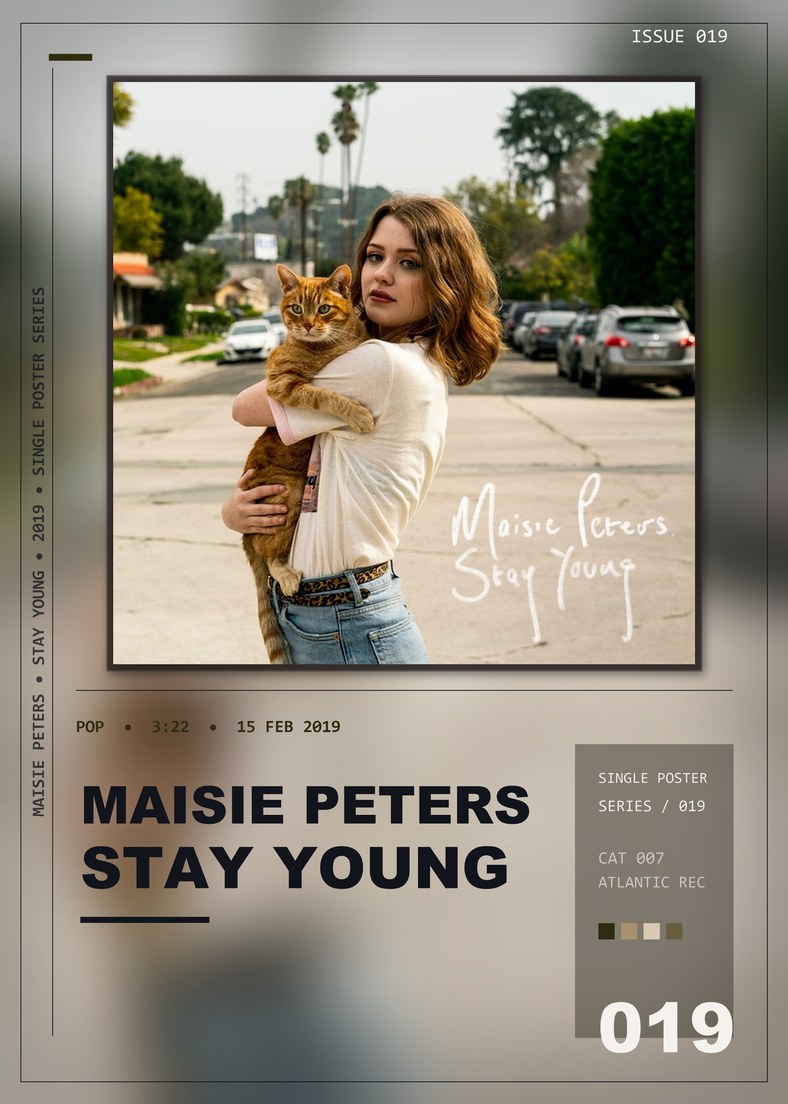 Music poster: Maisie Peters - Stay Young
