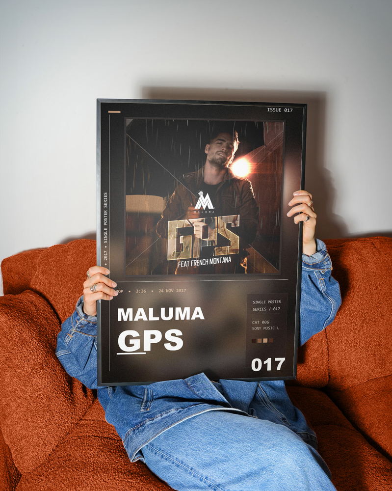 Music poster: Maluma - GPS
