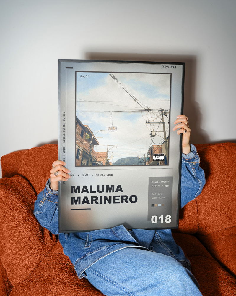 Music poster: Maluma - Marinero