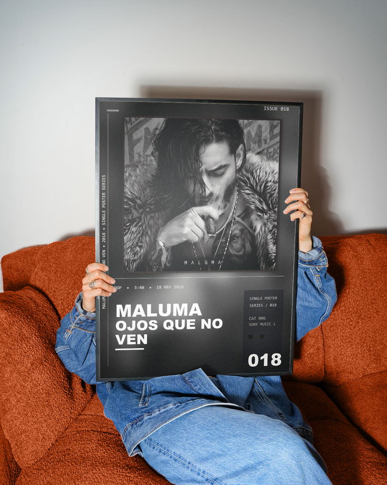Music poster: Maluma - Ojos Que No Ven