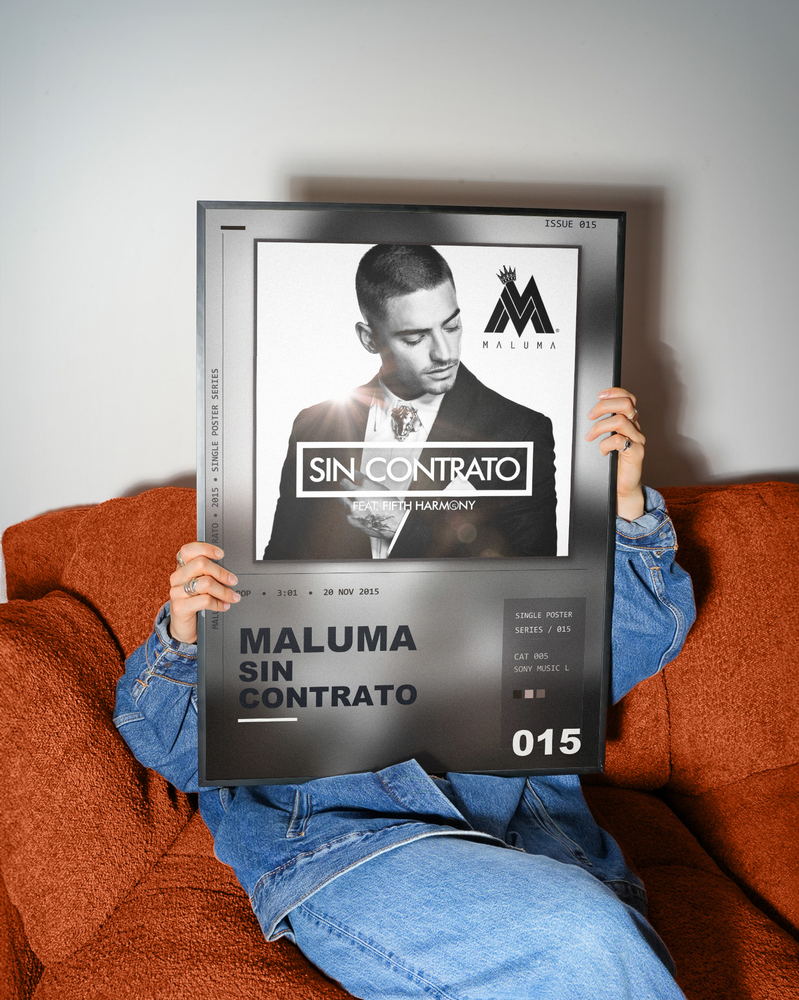 Music poster: Maluma - Sin Contrato