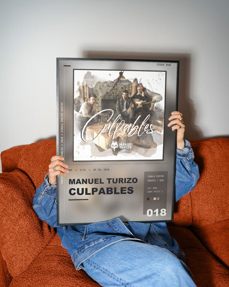 Music poster: Manuel Turizo - Culpables