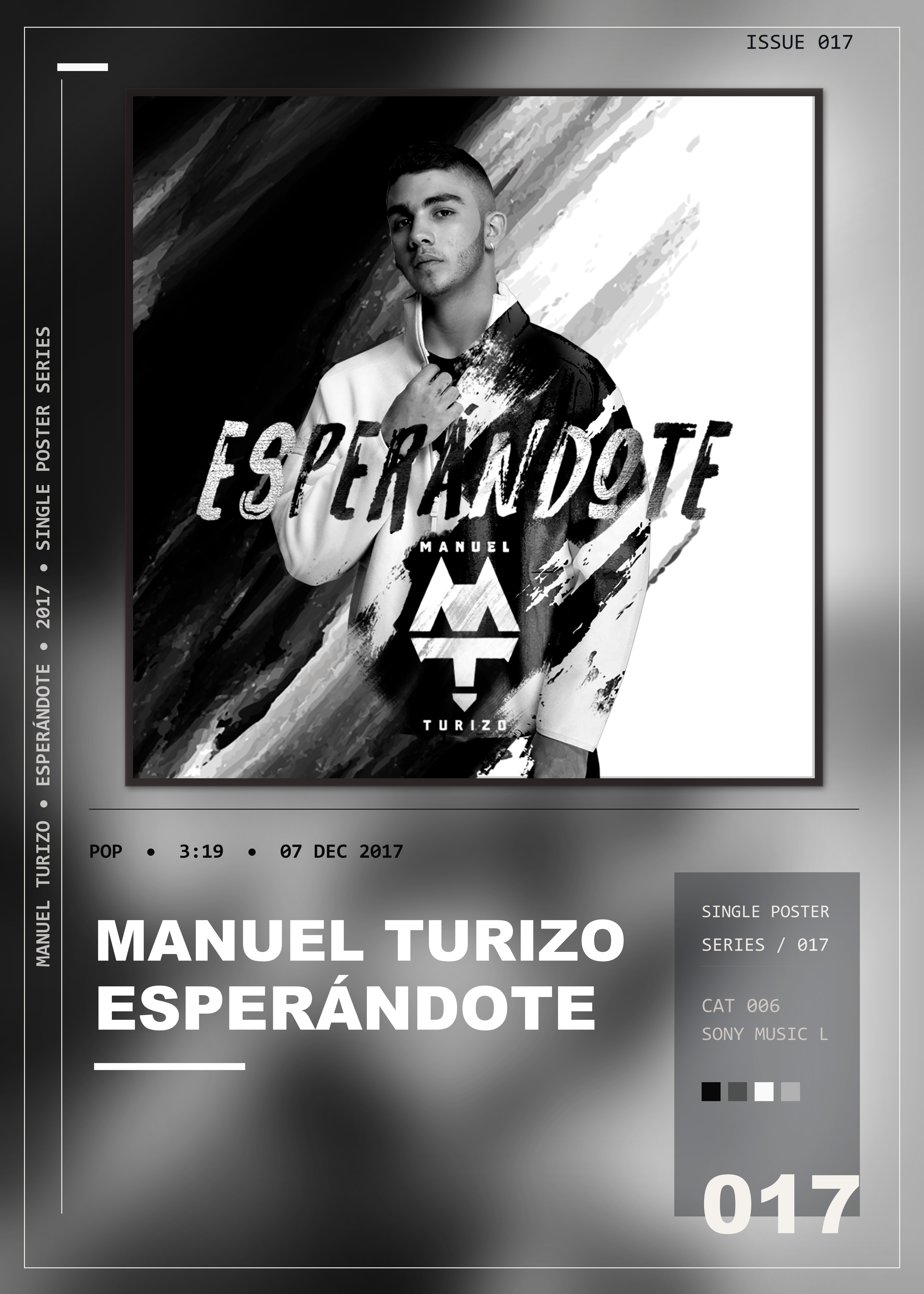 Music poster: Manuel Turizo - Esperándote
