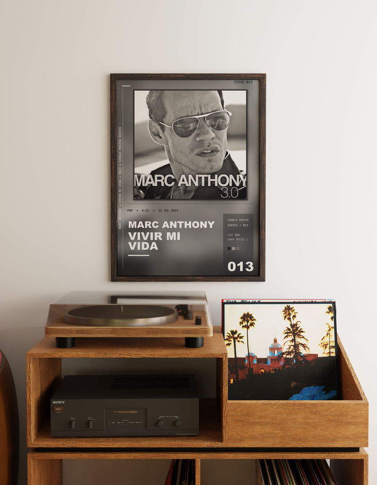 Music poster: Marc Anthony - Vivir Mi Vida