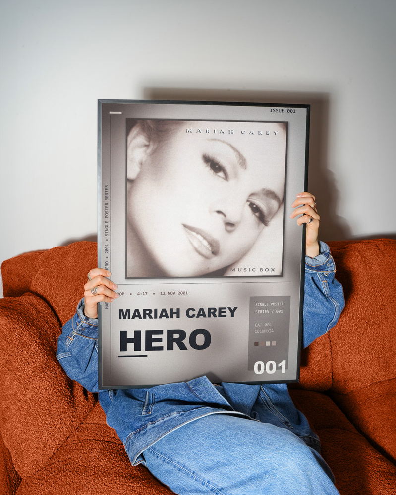 Music poster: Mariah Carey - Hero