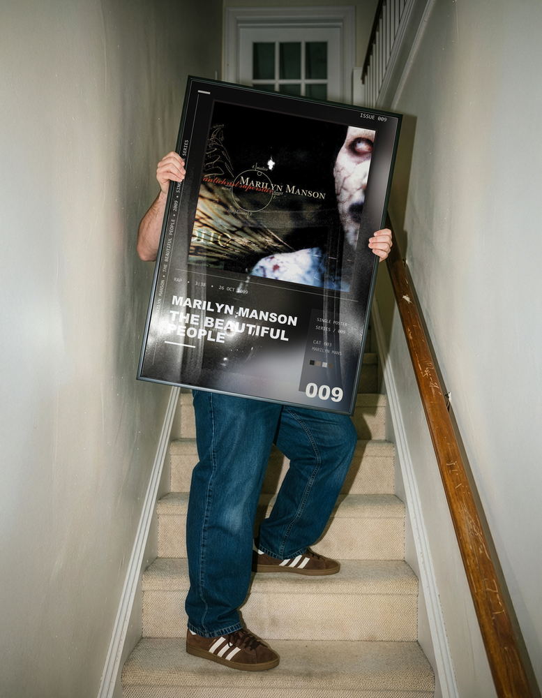 Music poster: Marilyn Manson - The Beautiful People