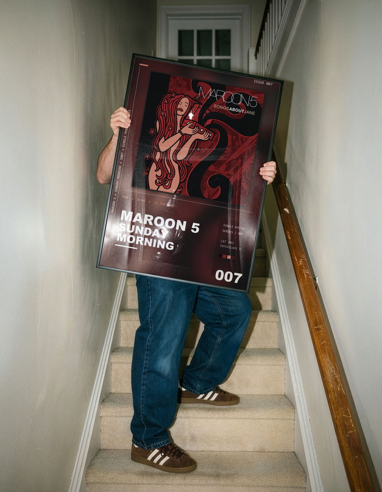 Music poster: Maroon 5 - Sunday Morning