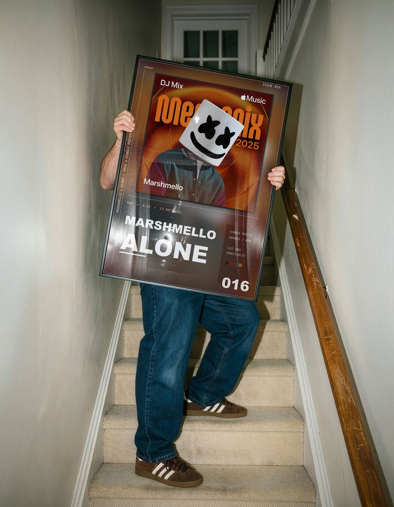 Music poster: Marshmello - Alone