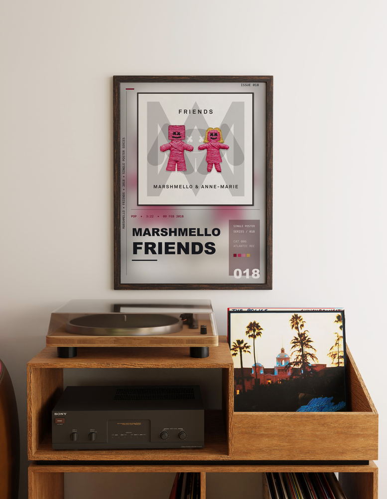 Music poster: Marshmello - FRIENDS