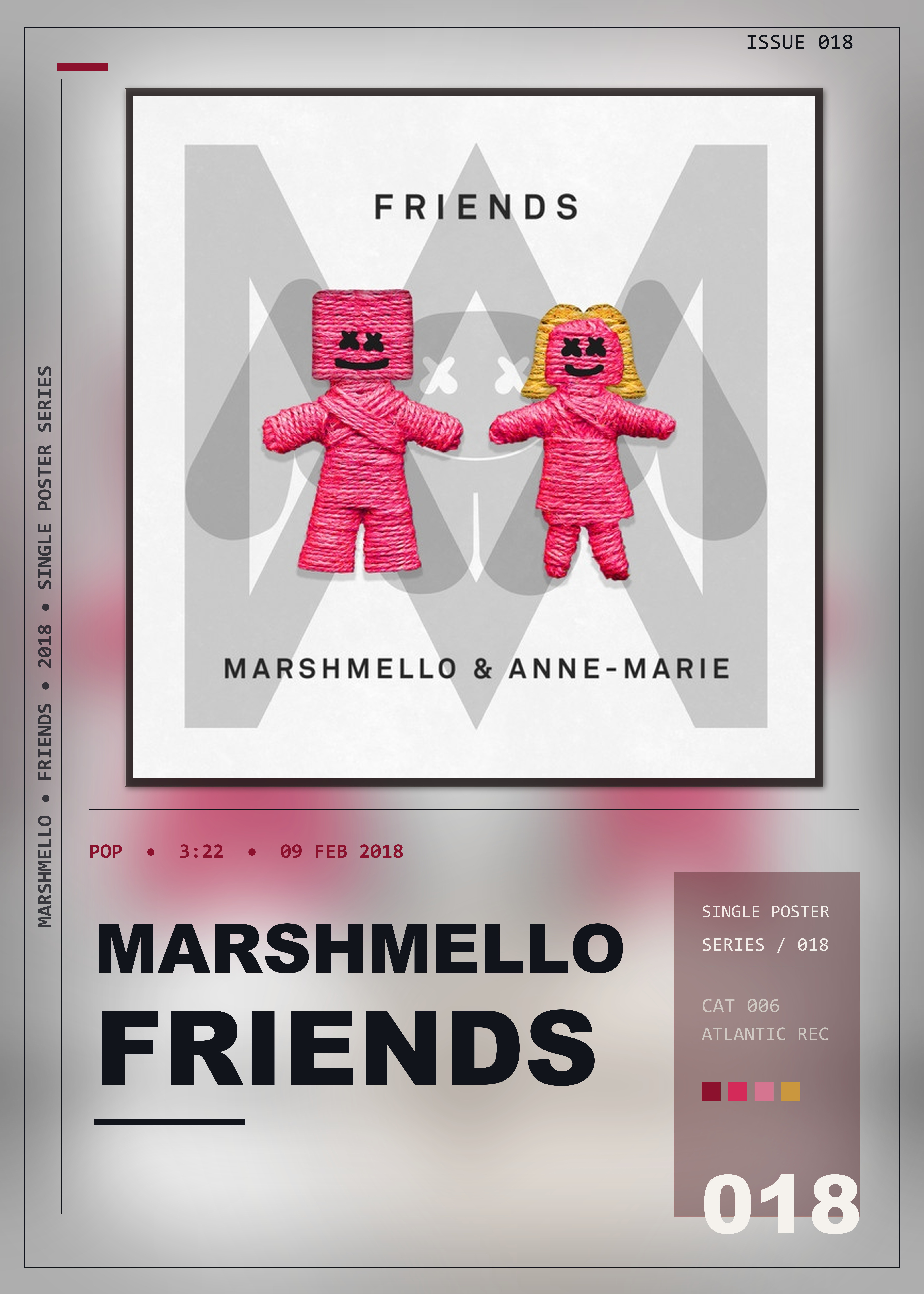 Music poster: Marshmello - FRIENDS