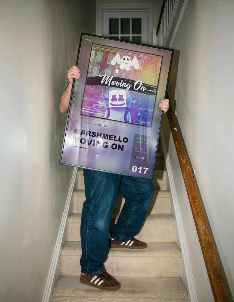 Music poster: Marshmello - Moving On