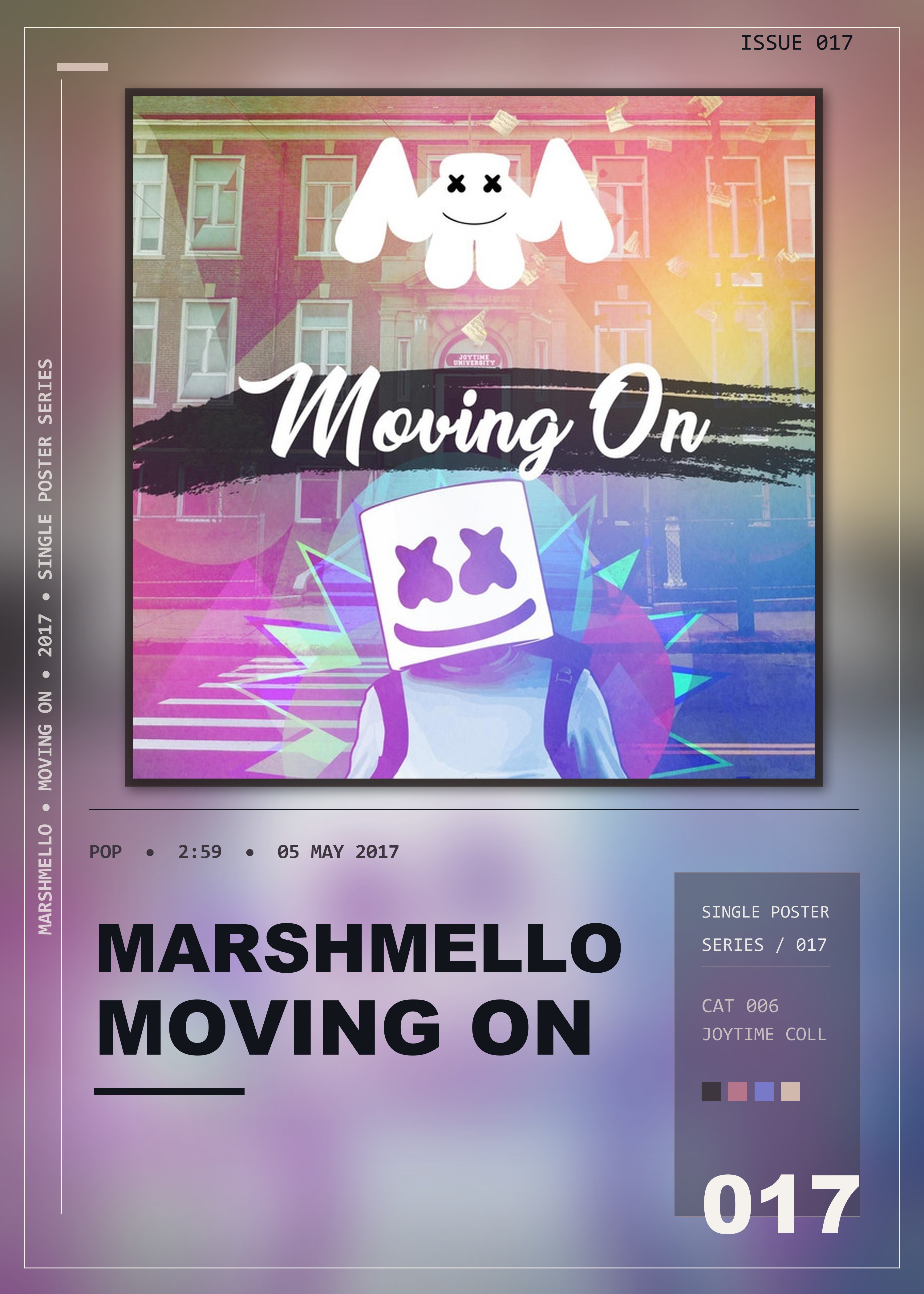 Music poster: Marshmello - Moving On