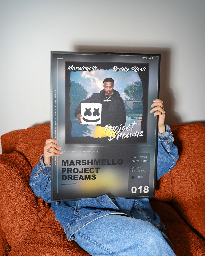 Music poster: Marshmello - Project Dreams