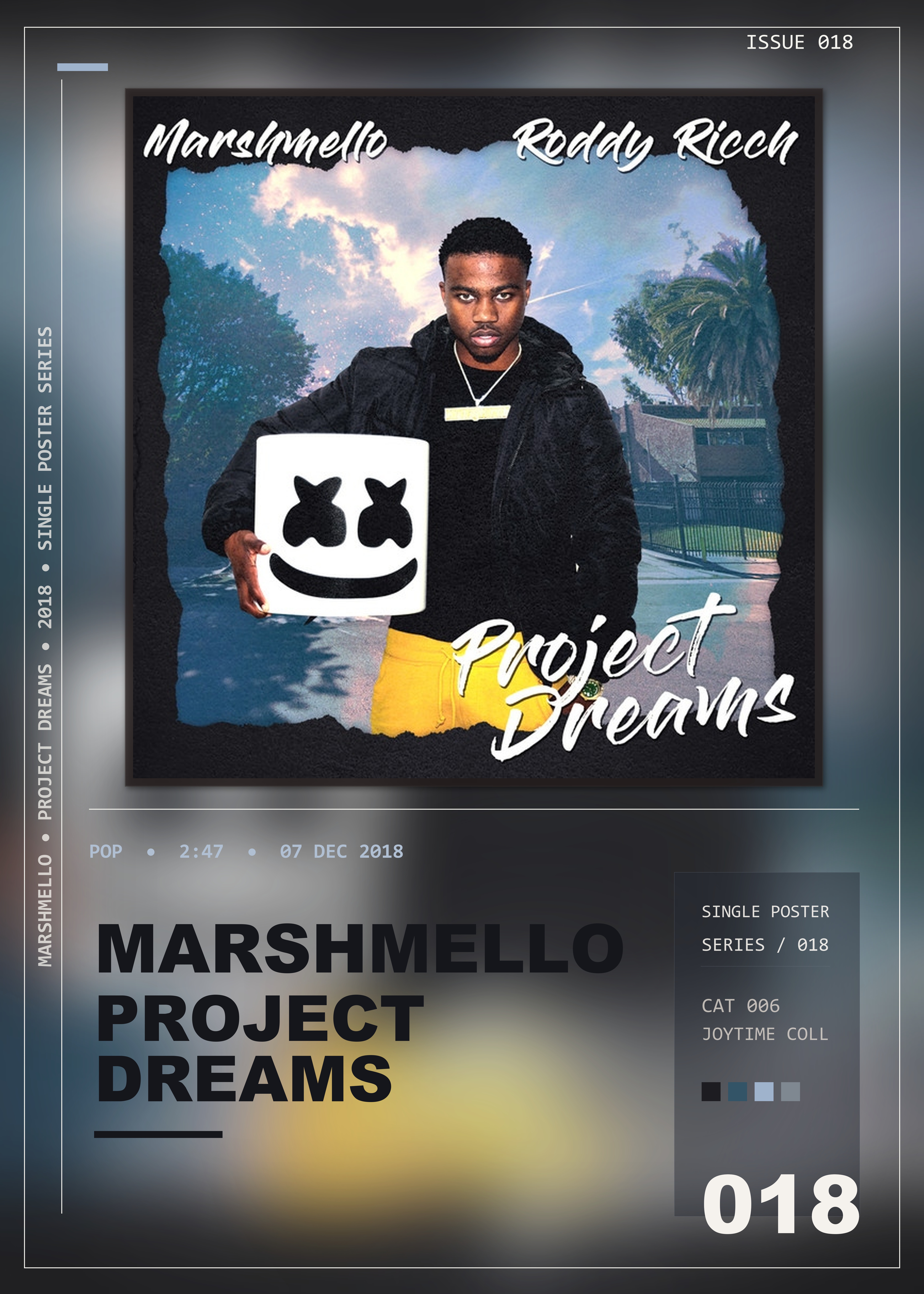 Music poster: Marshmello - Project Dreams